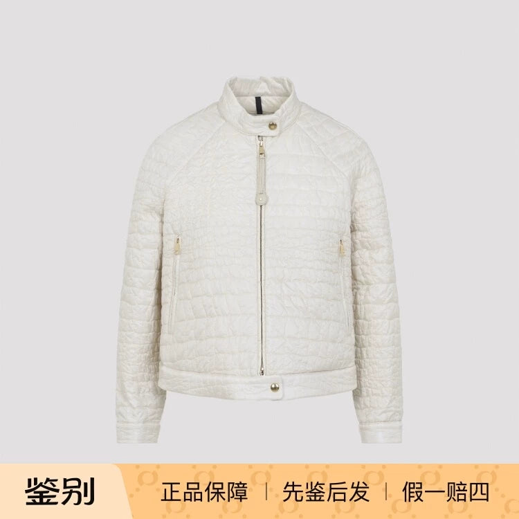 Moncler Women's Aubrieta Down Jacket in Beige