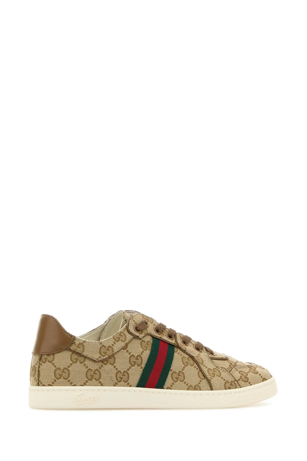 Gucci Women's Stretch Sneakers in Beige