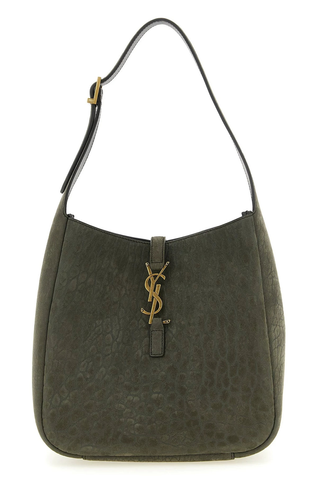 Saint Laurent YSL Le 5a7 Small Bag in Grey