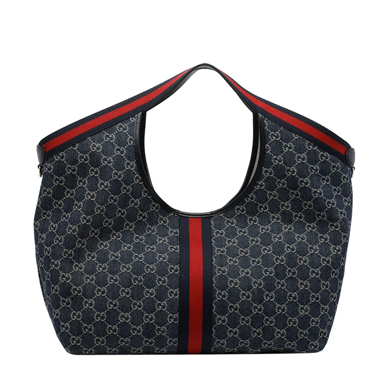 Gucci Women's Giglio Large Tote Bag in Blue