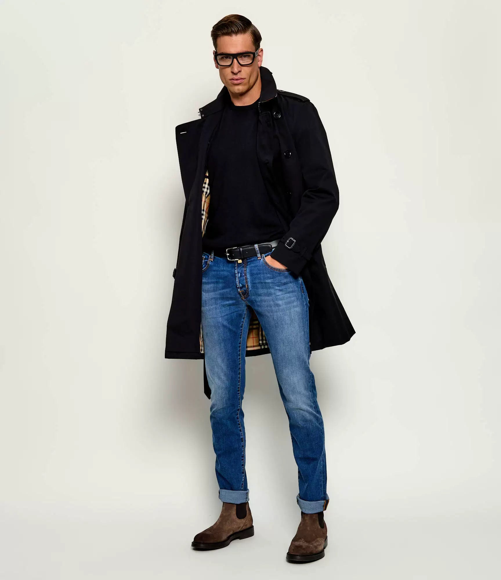 Burberry Men's Kensington Trench Coat