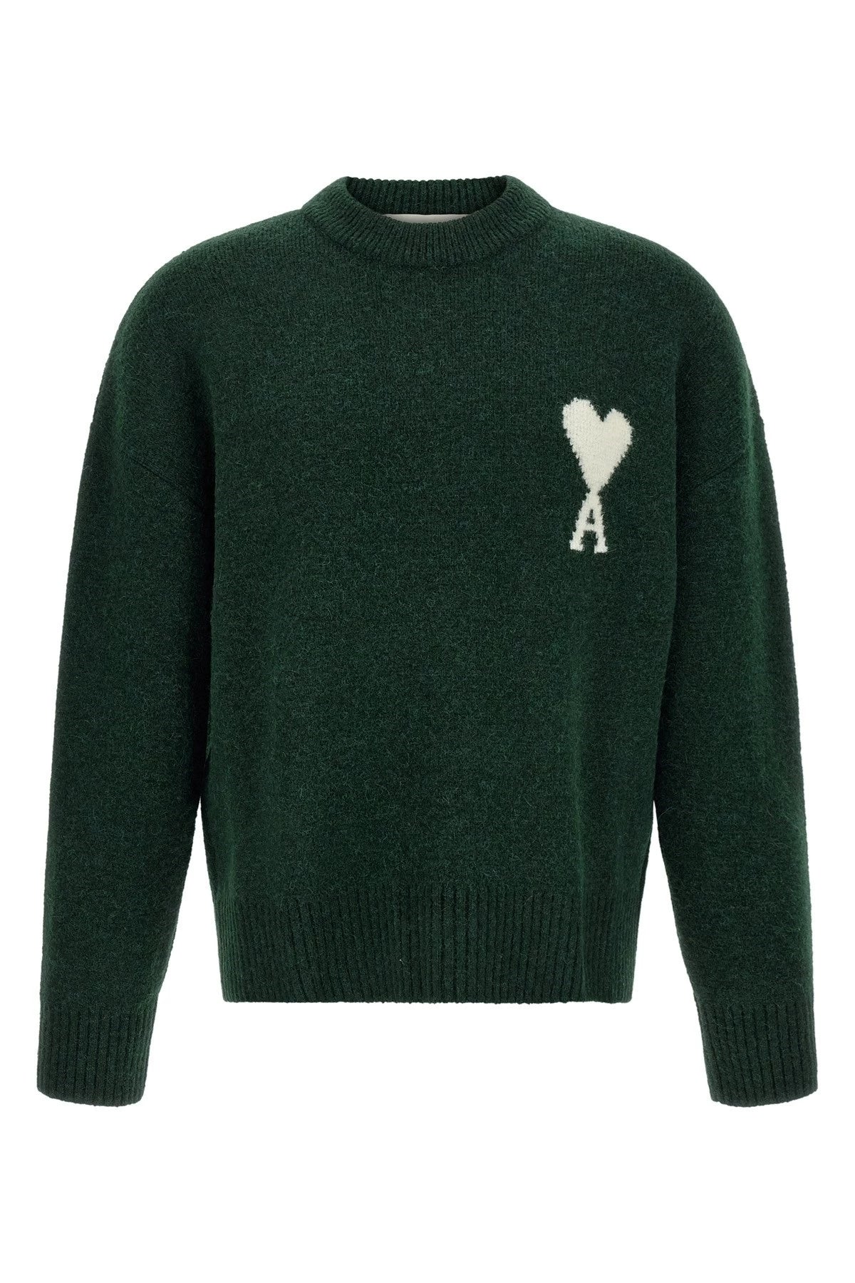 Ami Alexandre Mattiussi Ami Paris Adc Sweater in Green