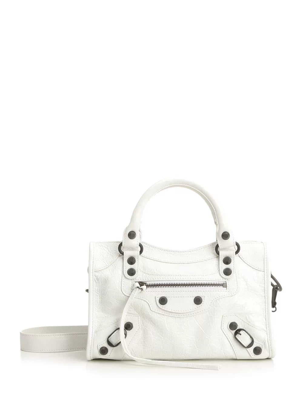 Balenciaga Women's Le City Mini Bag in White