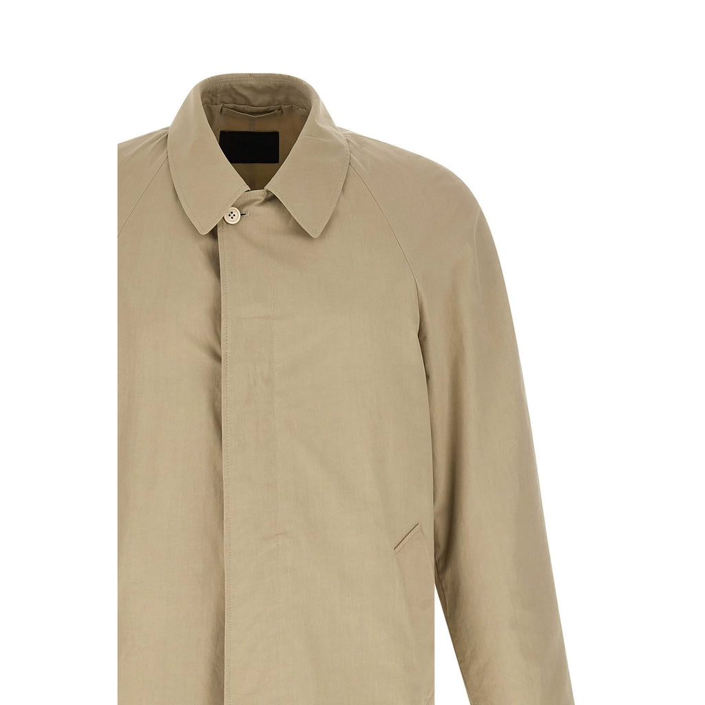 Prada Men's Trench Coat in Beige