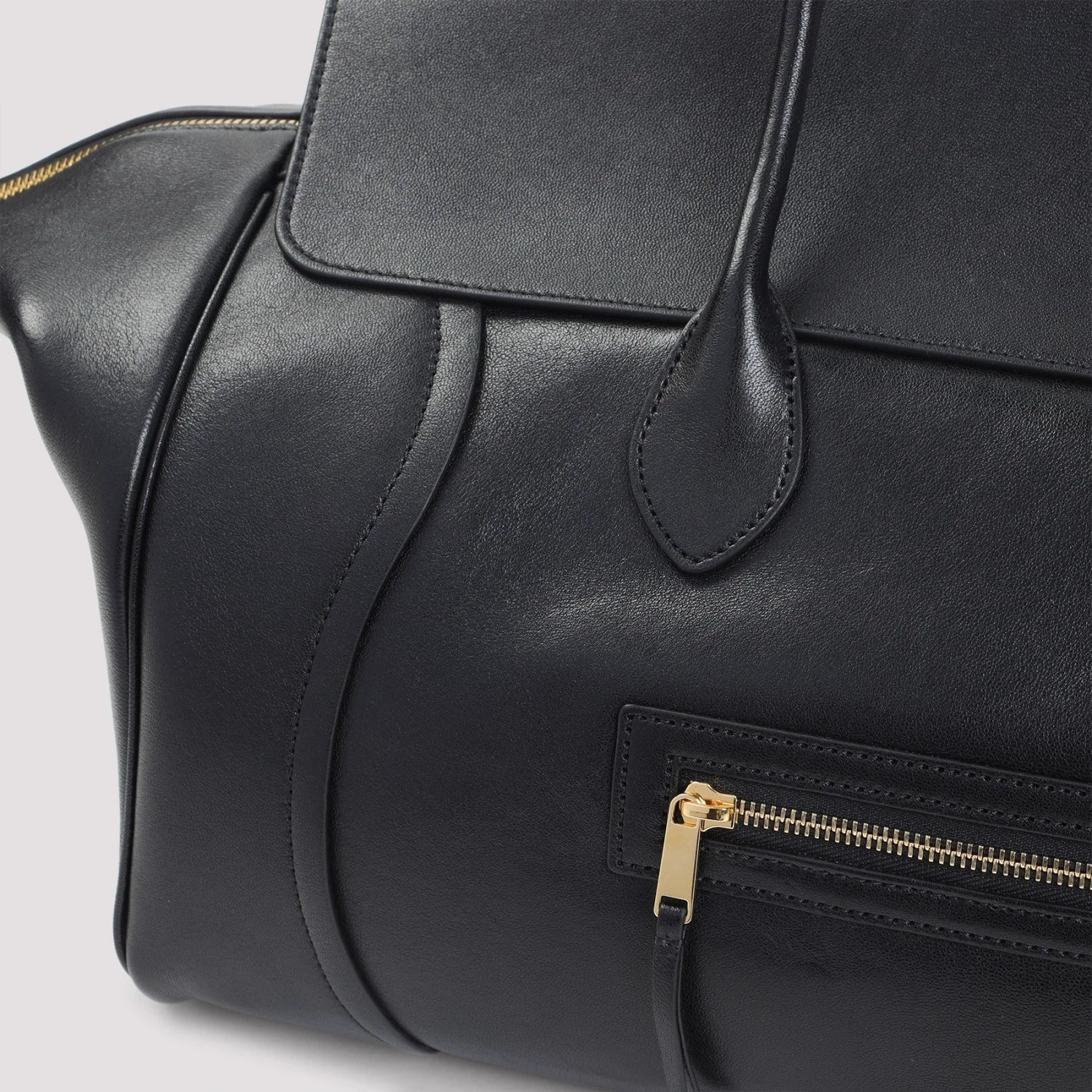 Celine Women's New Luggage Large Handbag in Black