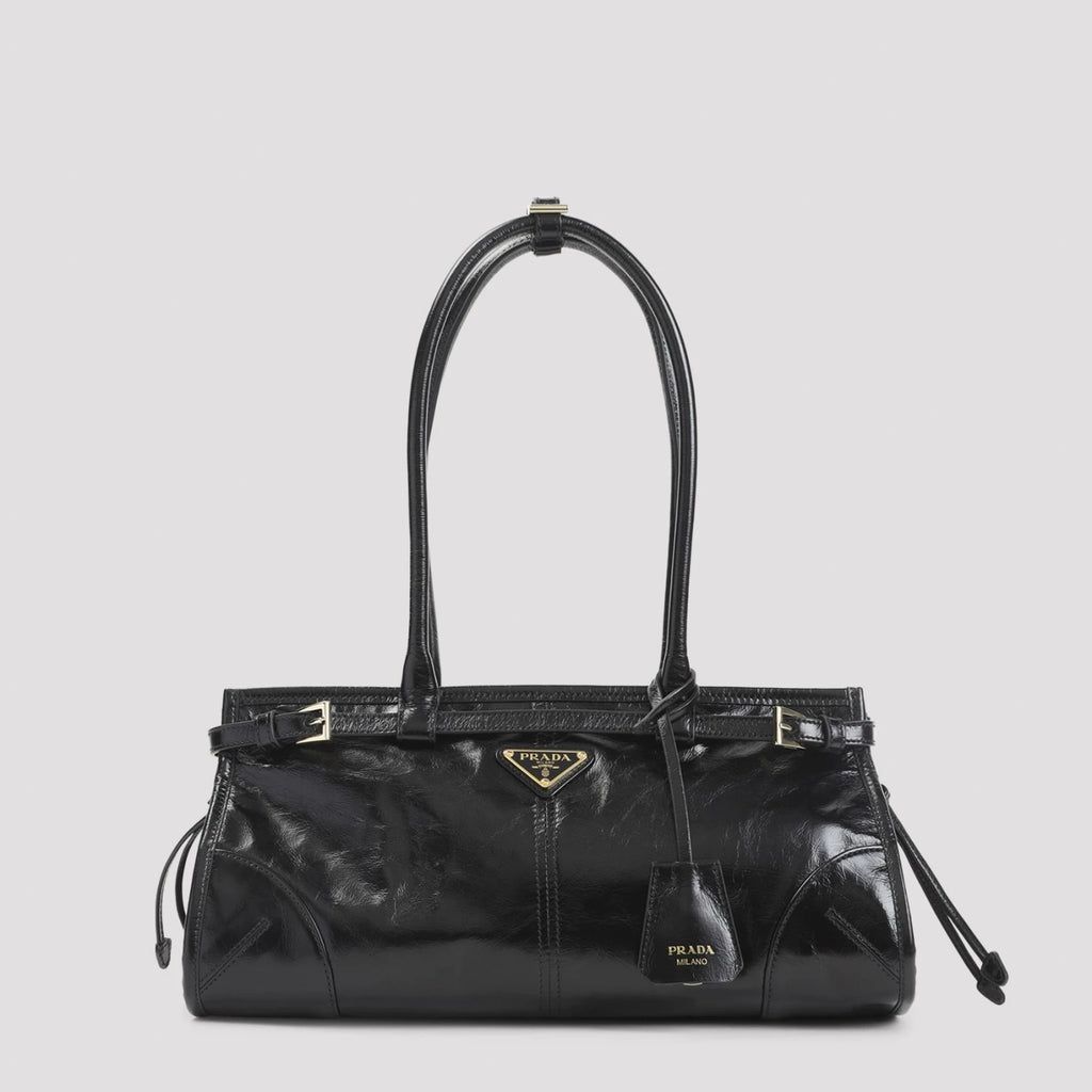 Prada Women's Bonnie Medium Bag in Black
