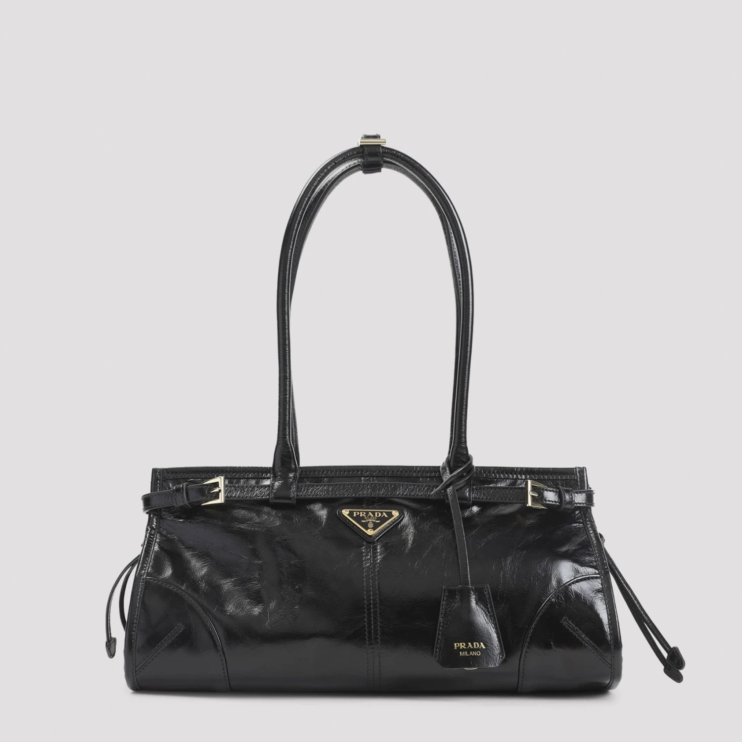 Prada Women's Bonnie Medium Bag in Black