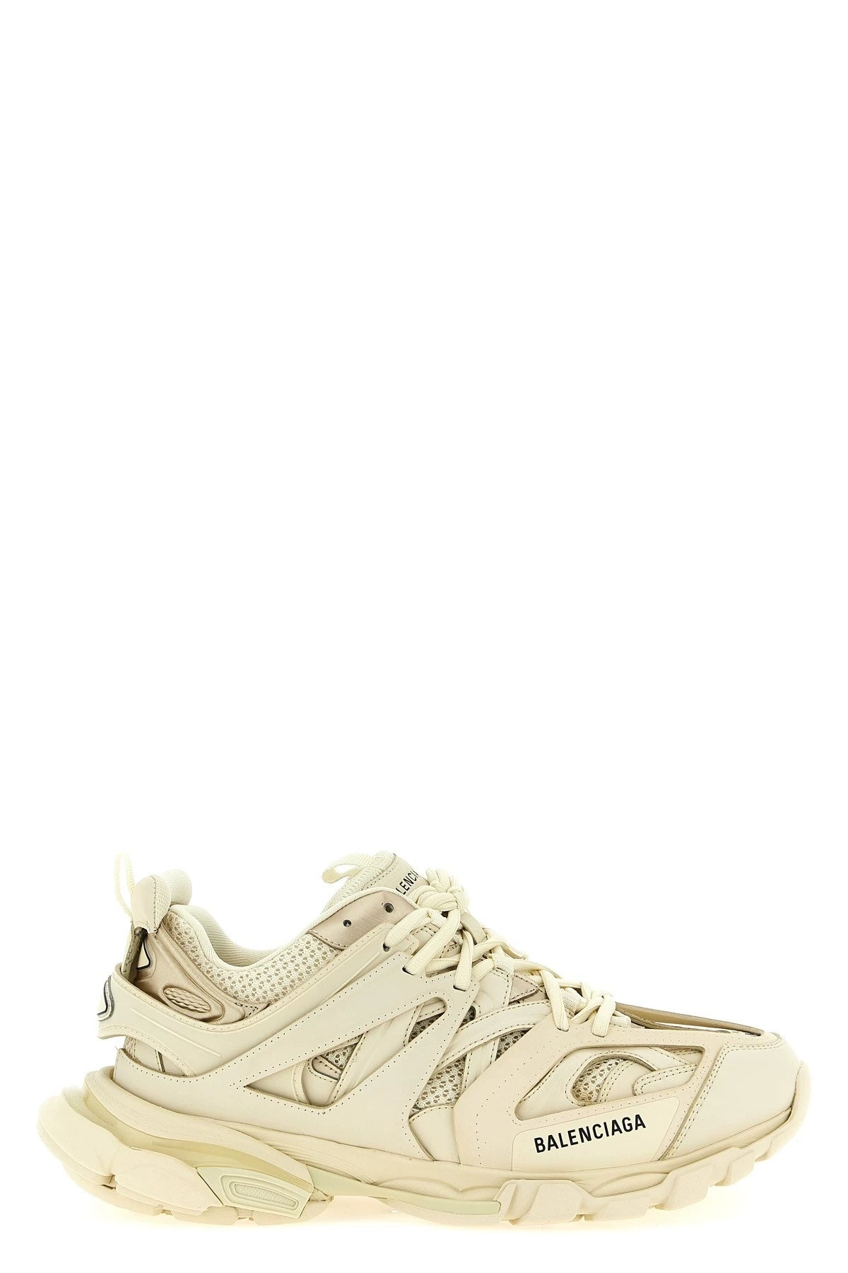 Balenciaga Men's Track Sneakers in Beige