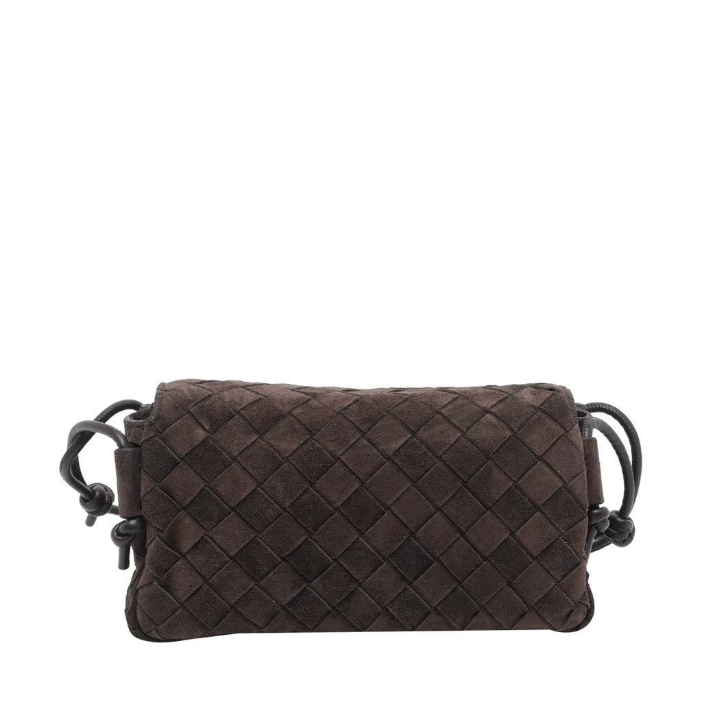 Bottega Veneta Women's Notturno Small Shoulder Bag in Brown