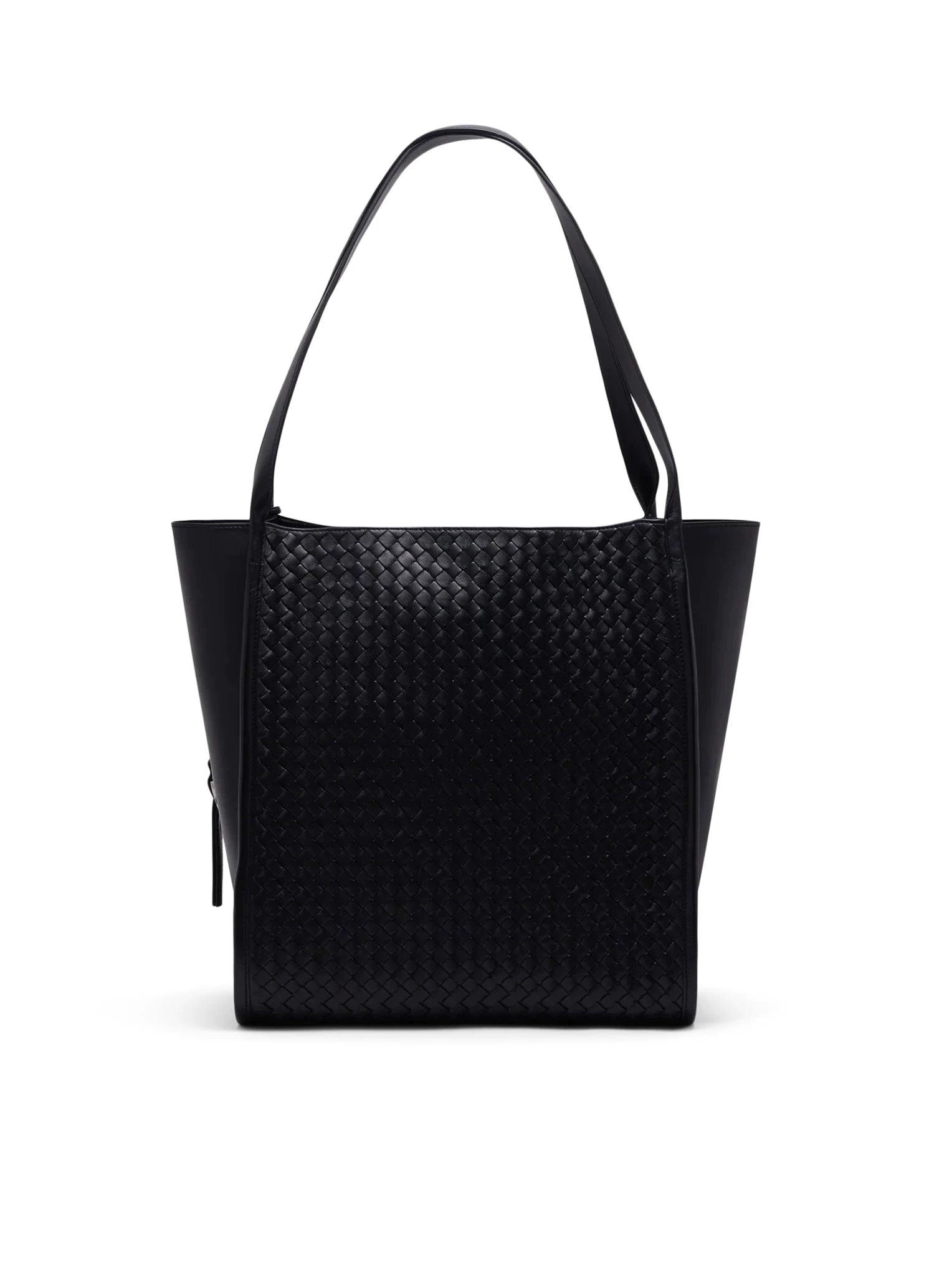 Bottega Veneta Men's Corriere Handbag in Black