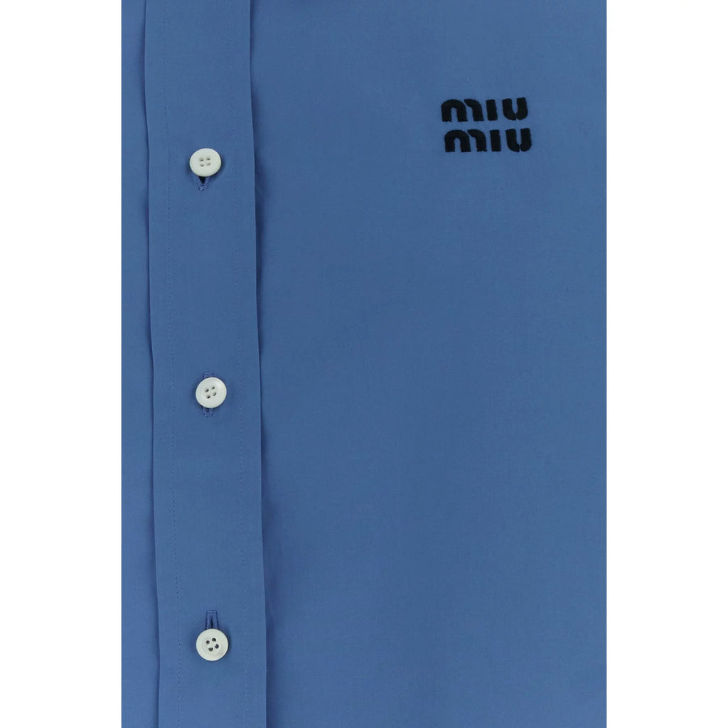 Miu Miu Women's Shirt in Blue