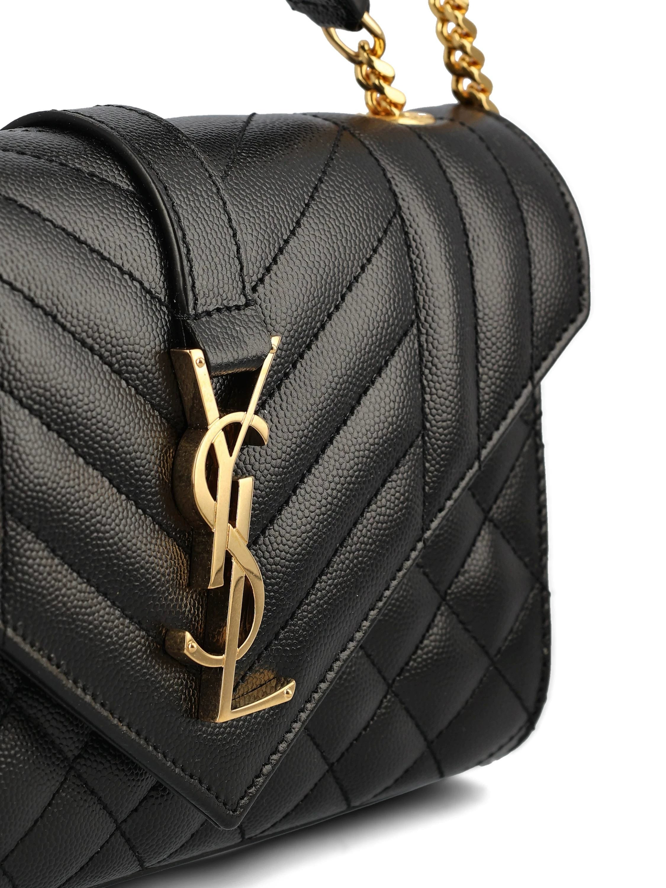 Saint Laurent Women's YSL Envelope Small Shoulder Bag