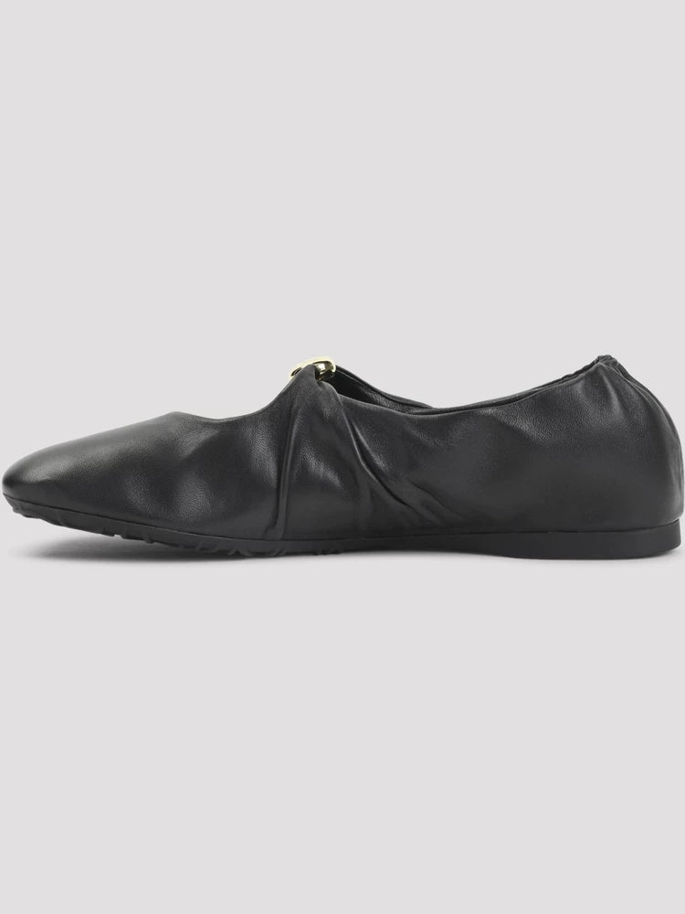 Loewe Women's Pebble Soft Shoes in Black