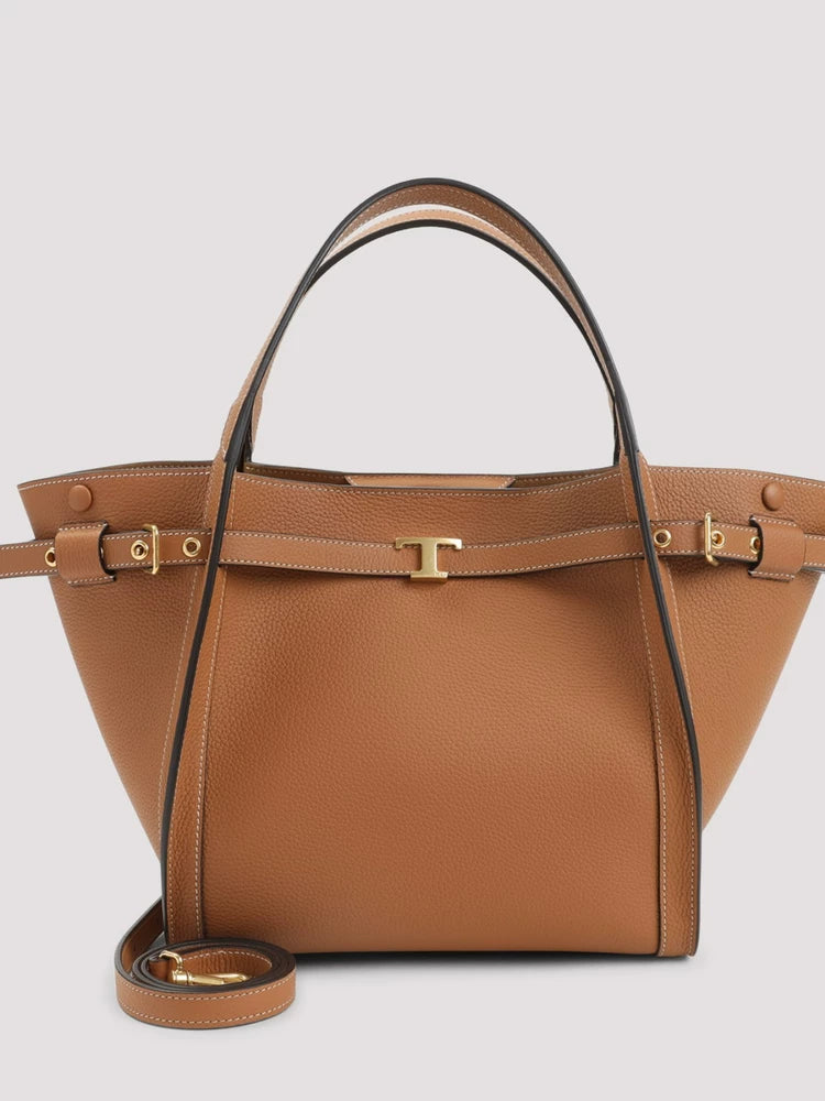 Tod’s Women's Tod's Tim Shoulder Bag in Brown