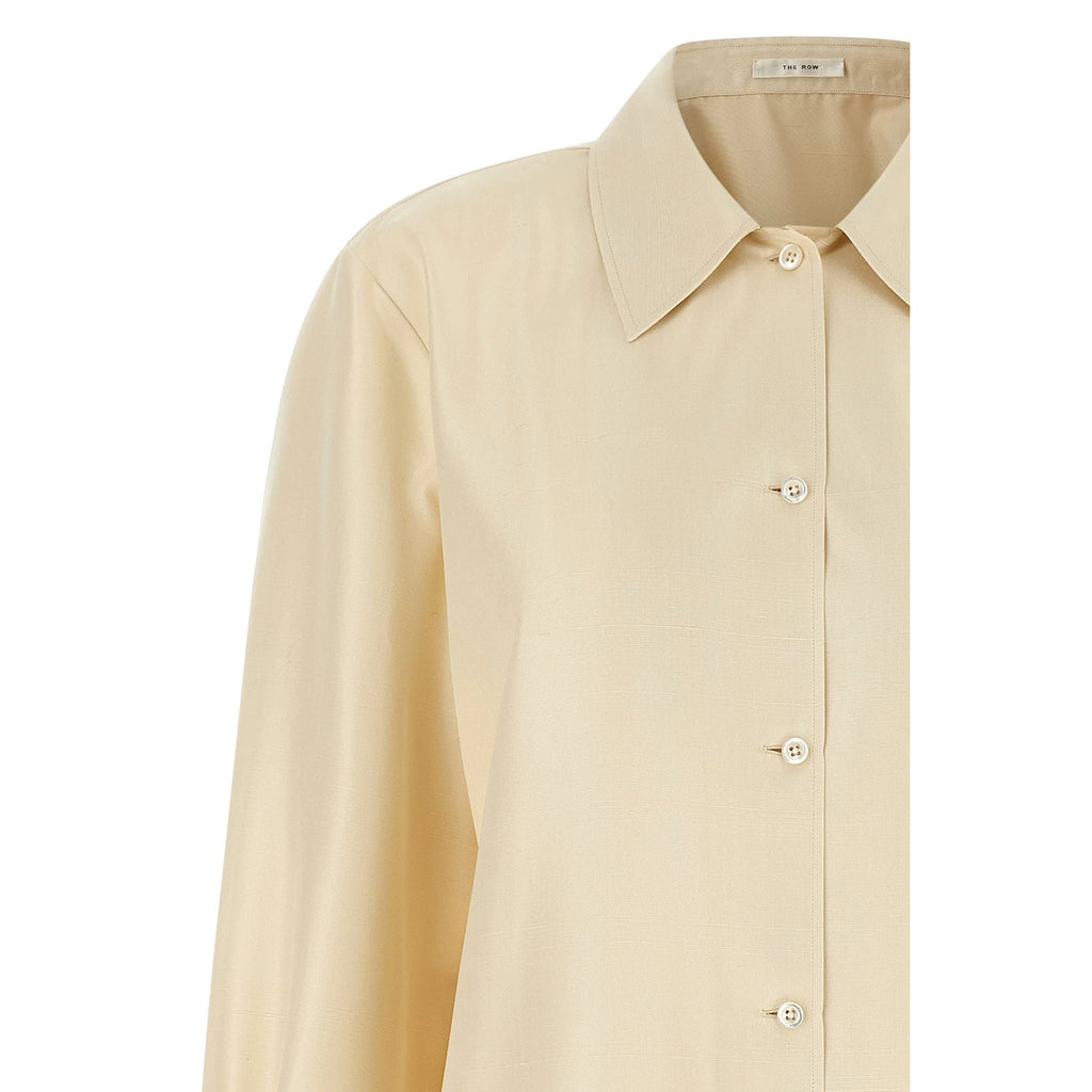 The Row Women's Lucetta Shirt in Beige