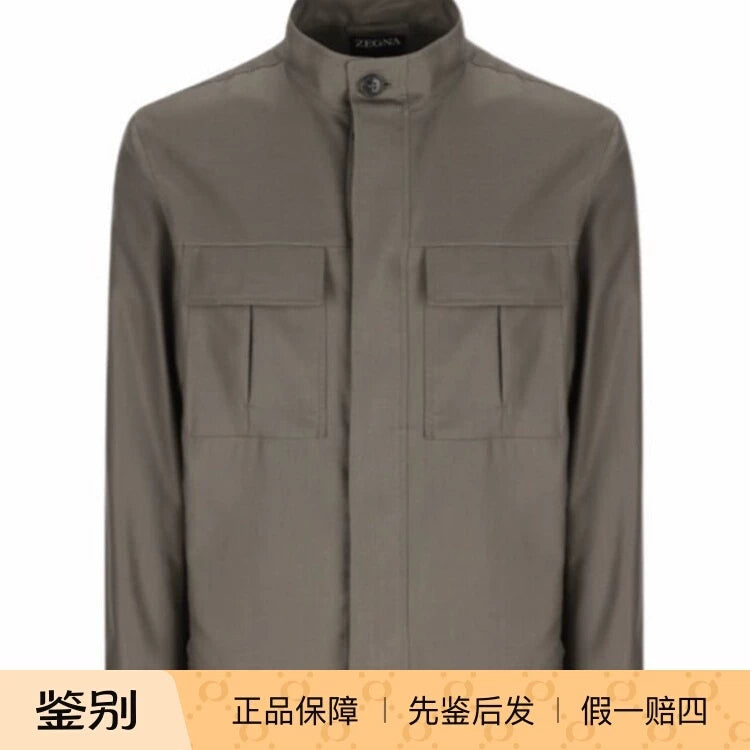 Zegna Men's Jacket in Grey