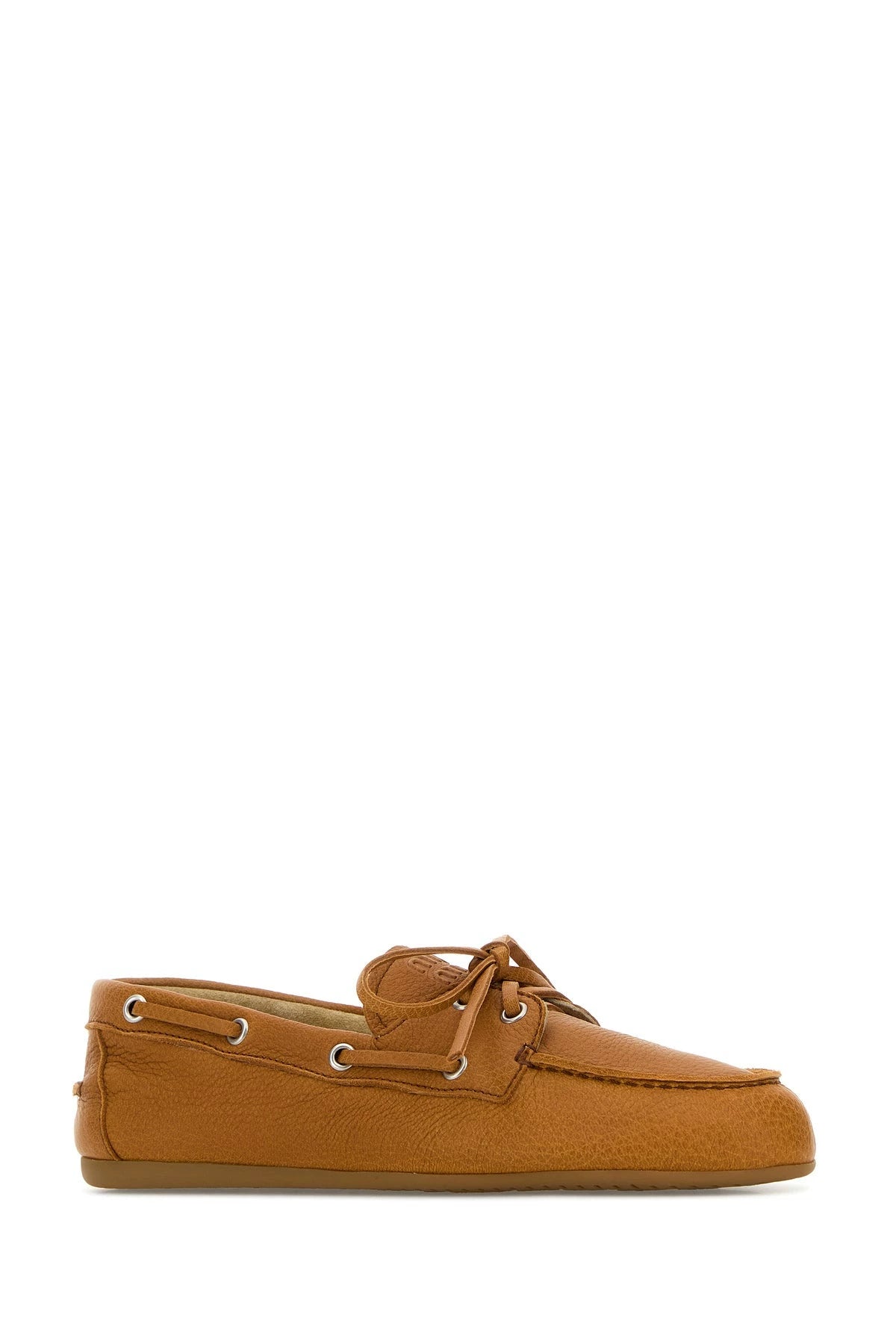 Miu Miu Women's Loafers in Brown