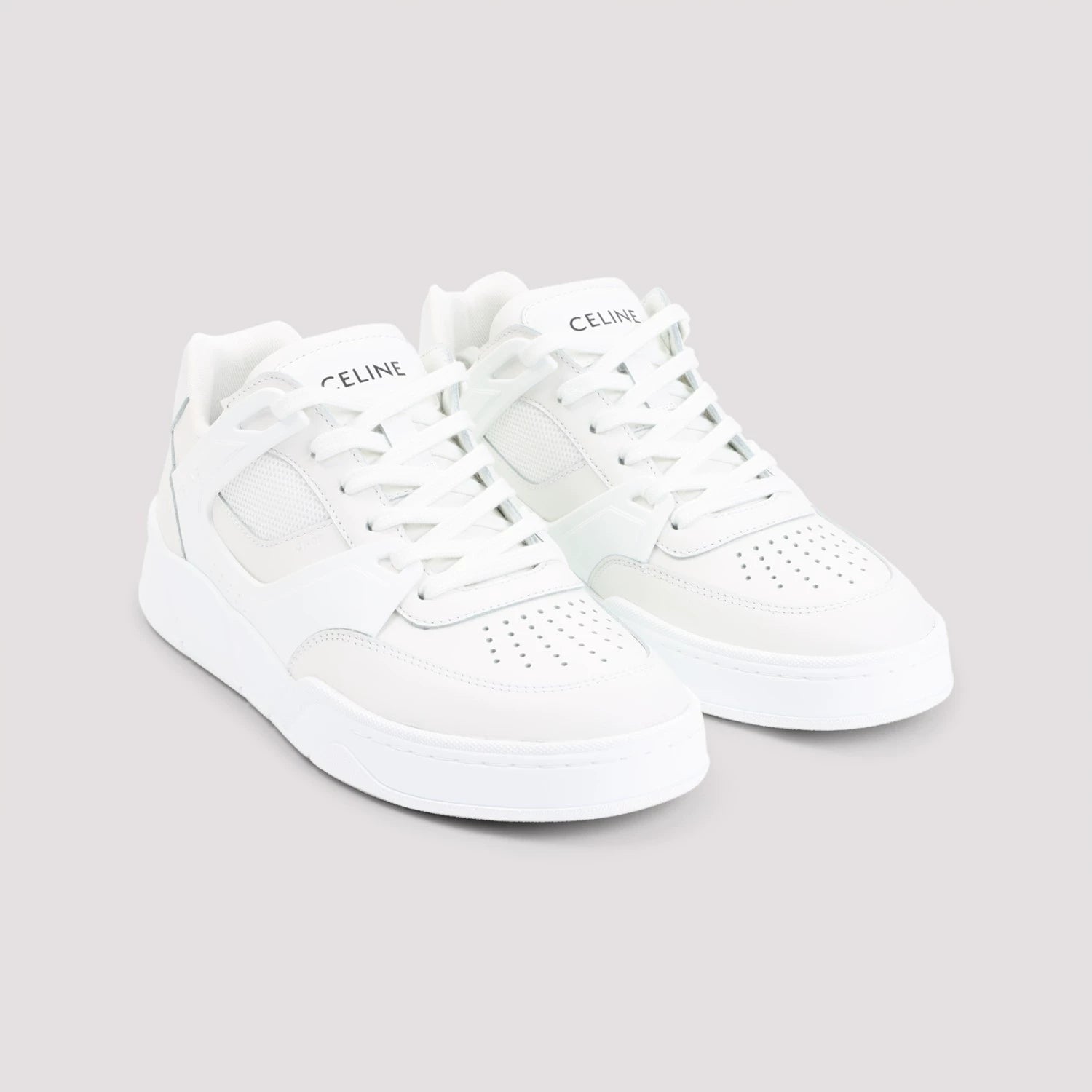 Celine Men's Ct 09 Sneakers in White