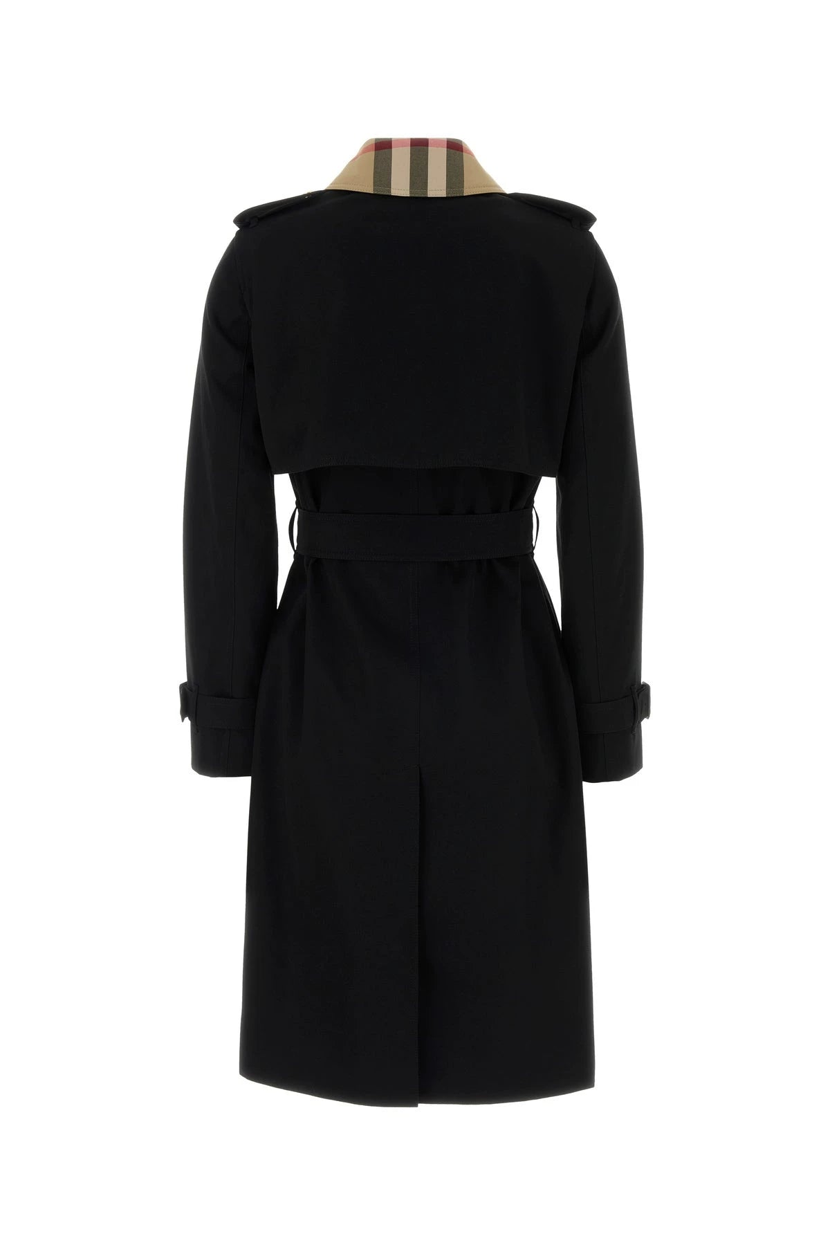 Burberry Women's Sandridge Trench Coat in Black