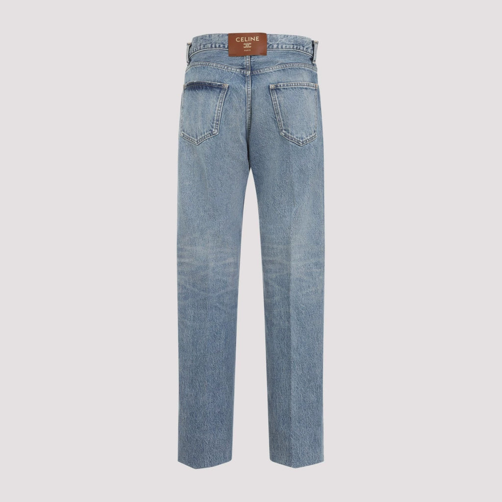 Celine Women's Boyfriend 001 Jeans in Blue
