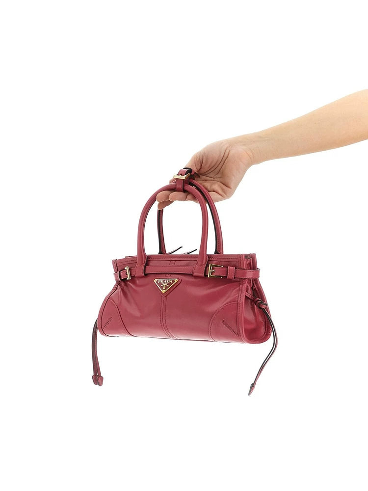 Prada Women's Bonnie Mini Handbag in Pink