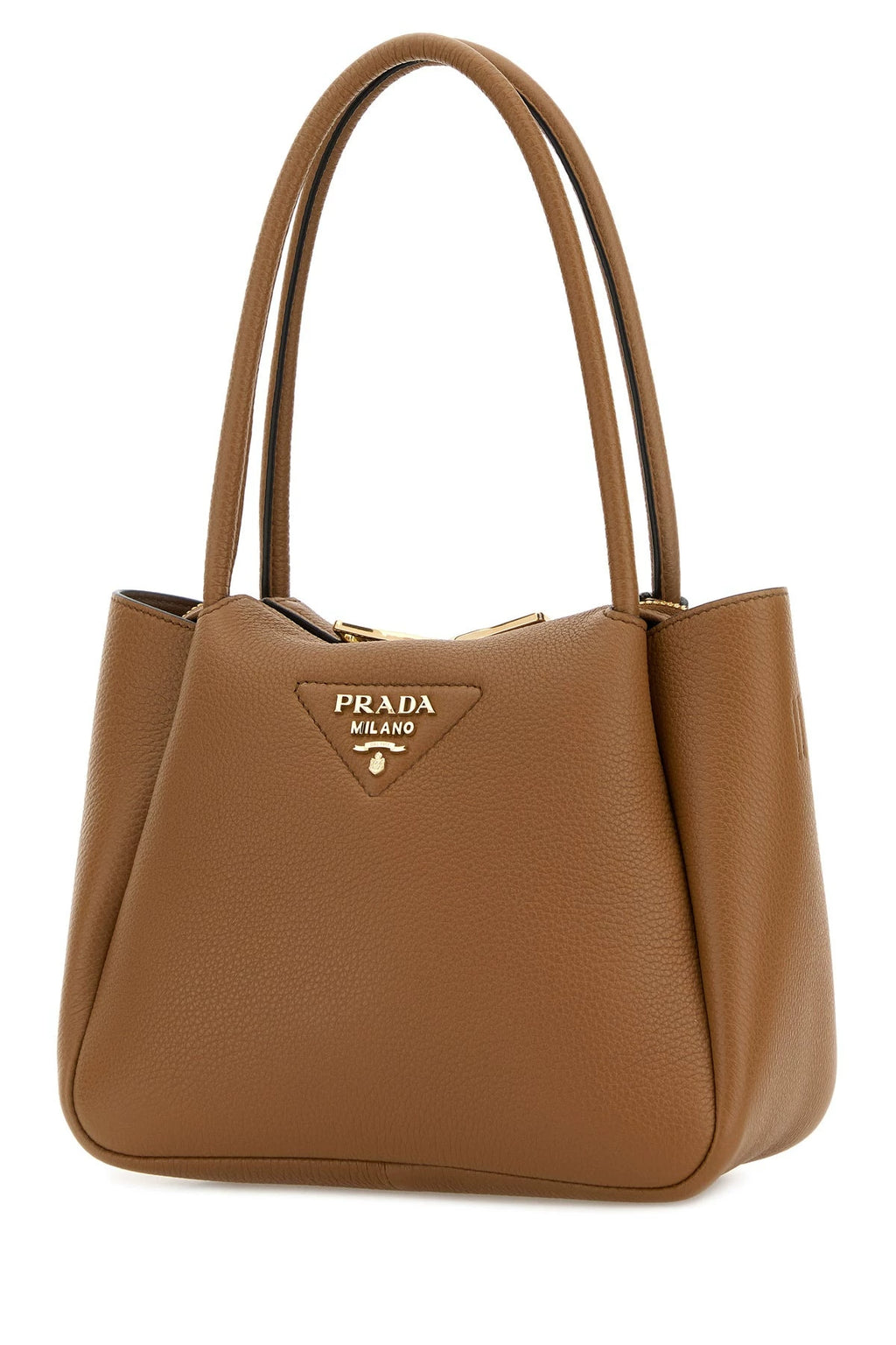 Prada Women's Flou Small Bag in Brown