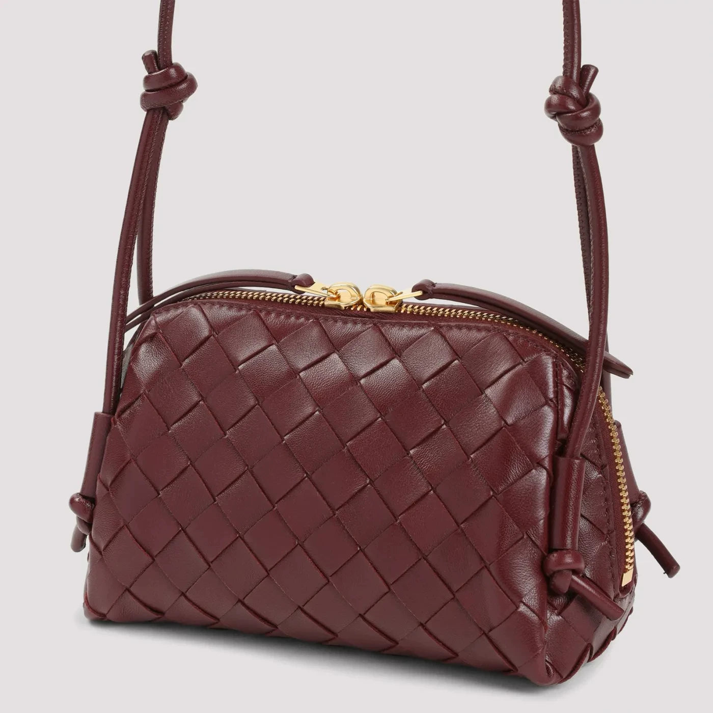 Bottega Veneta Women's Concert Mini Bag in Burgundy