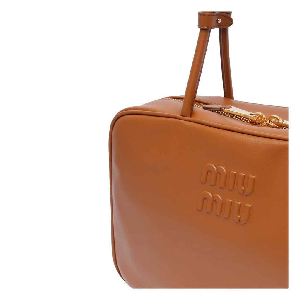 Miu Miu Beau Medium Handbag in Brown
