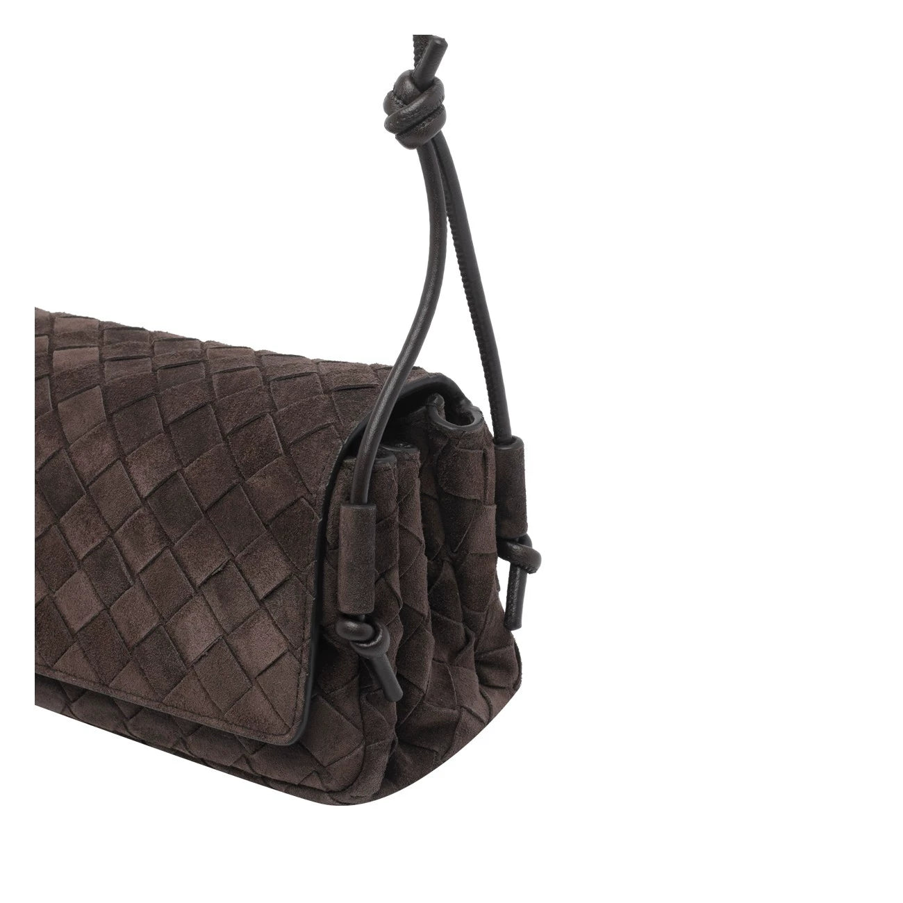 Bottega Veneta Women's Notturno Small Shoulder Bag in Brown