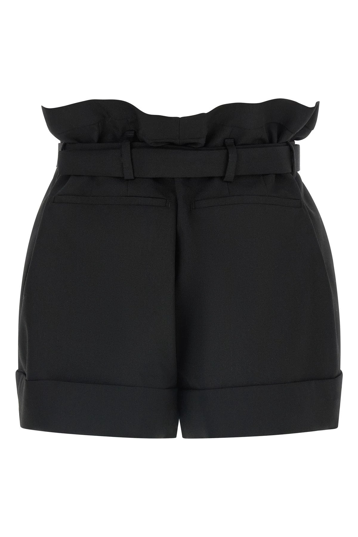 Saint Laurent Women's YSL Shorts in Black