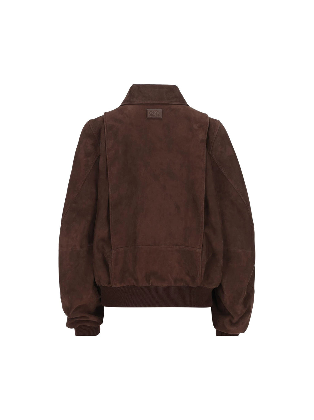 Loewe Women's Leather Jacket in Brown