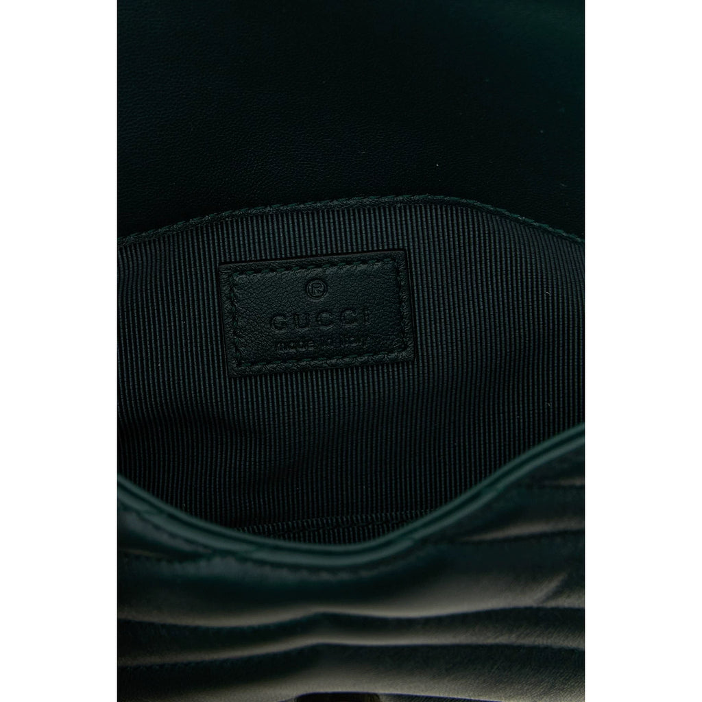 Gucci Women's Gg Marmont Mini Bag in Green