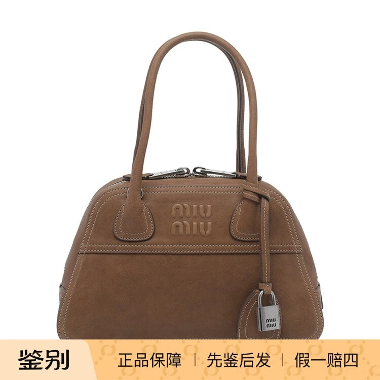 Miu Miu Women's Vivant Small Bag in Brown