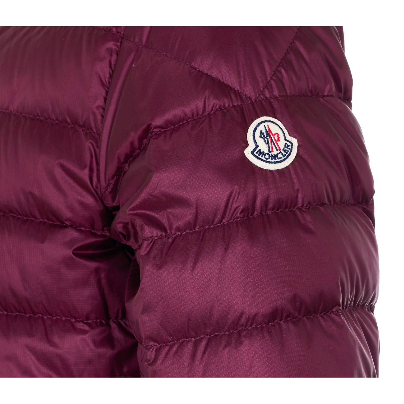 Moncler Men's Rigel Down Jacket in Burgundy
