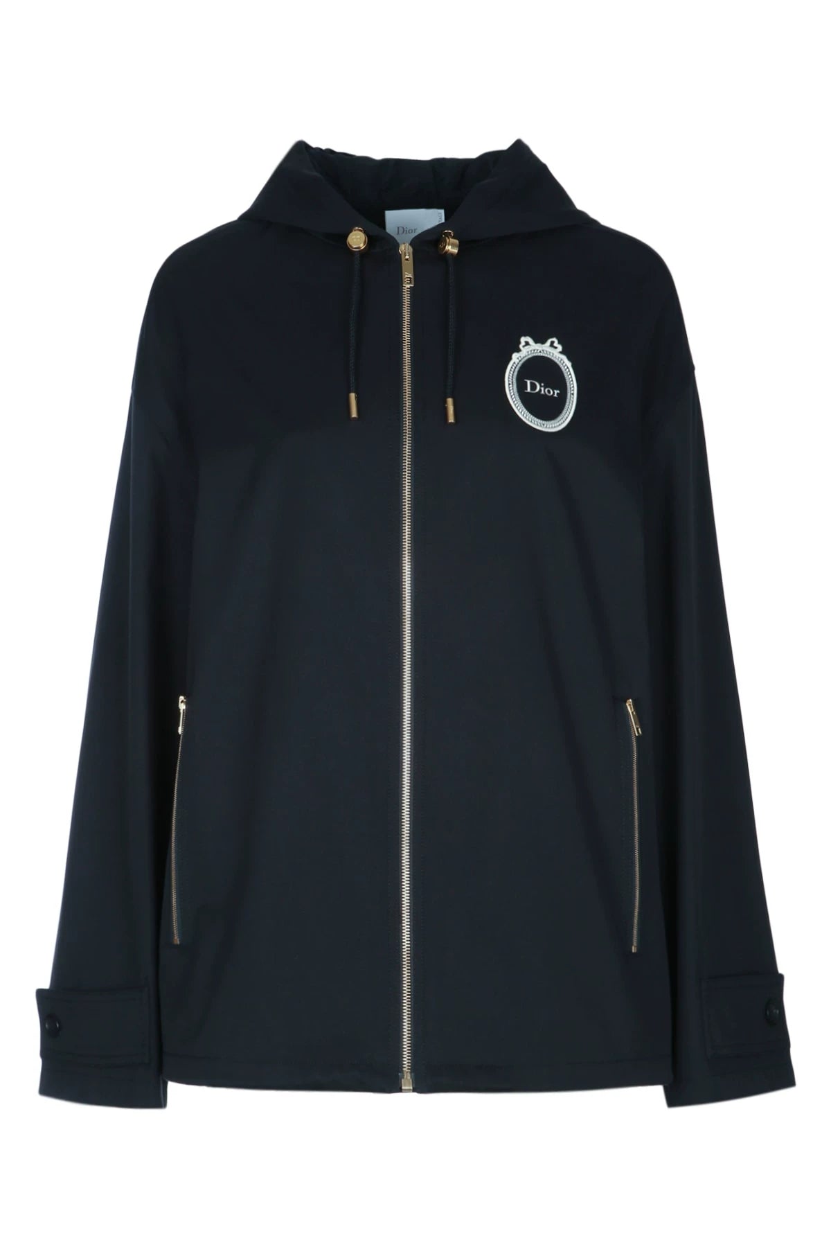 Dior Women's Logo Coat in Blue