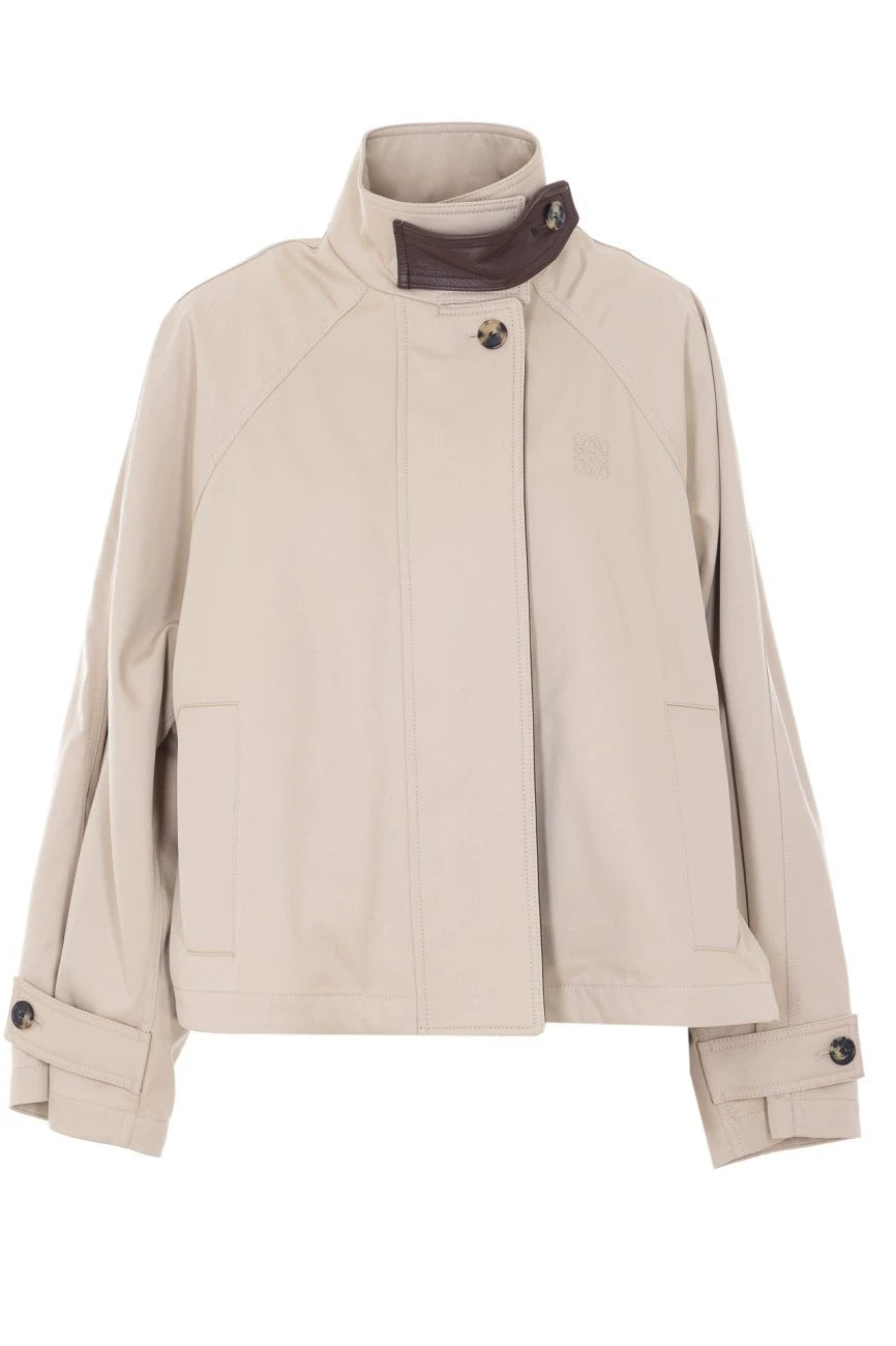 Loewe Women's Coat in Beige