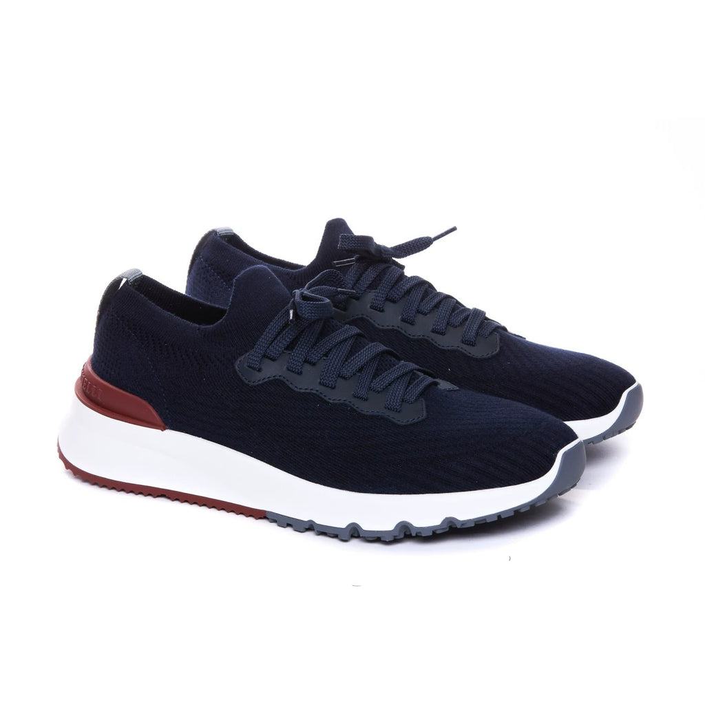 Brunello Cucinelli Men's Sneakers in Blue