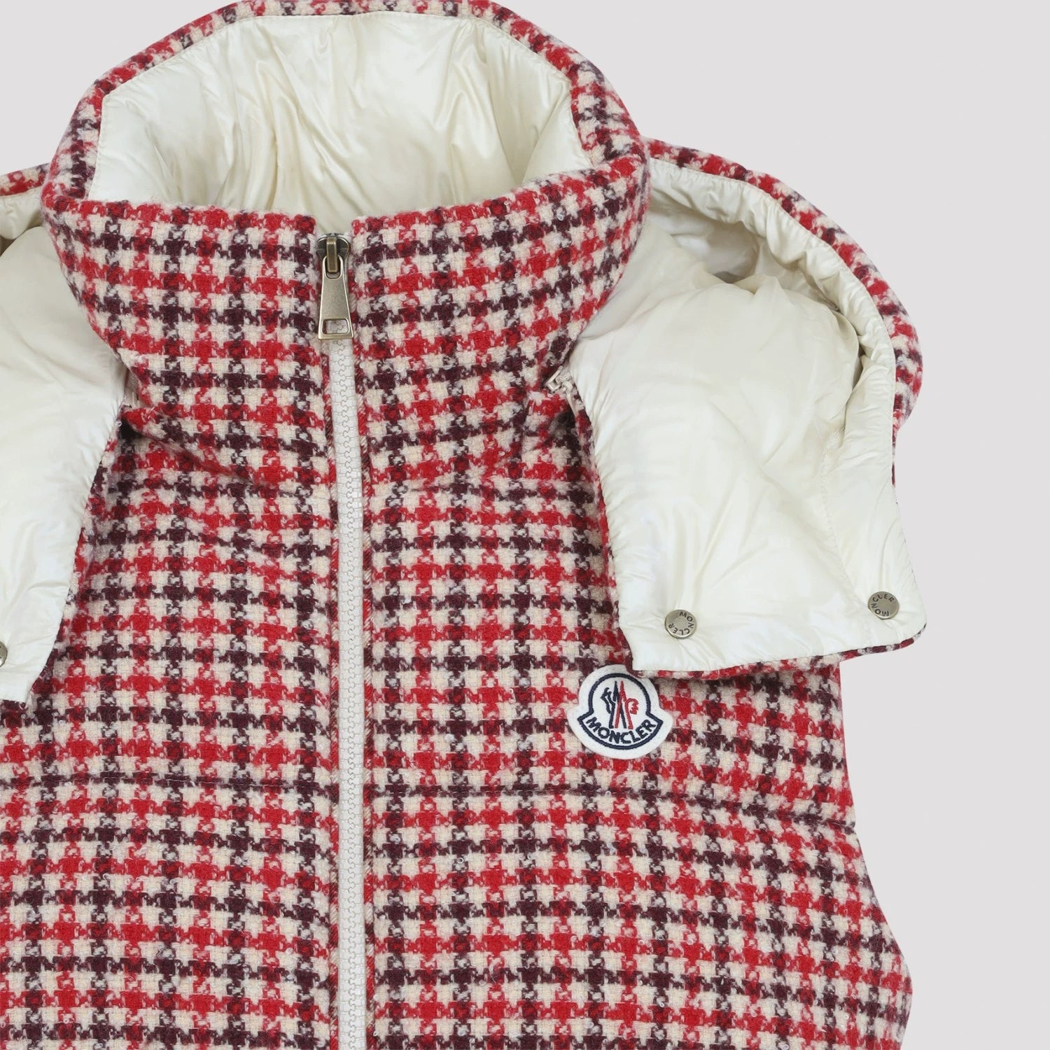 Moncler Women's Niverolle Down Jacket in Red