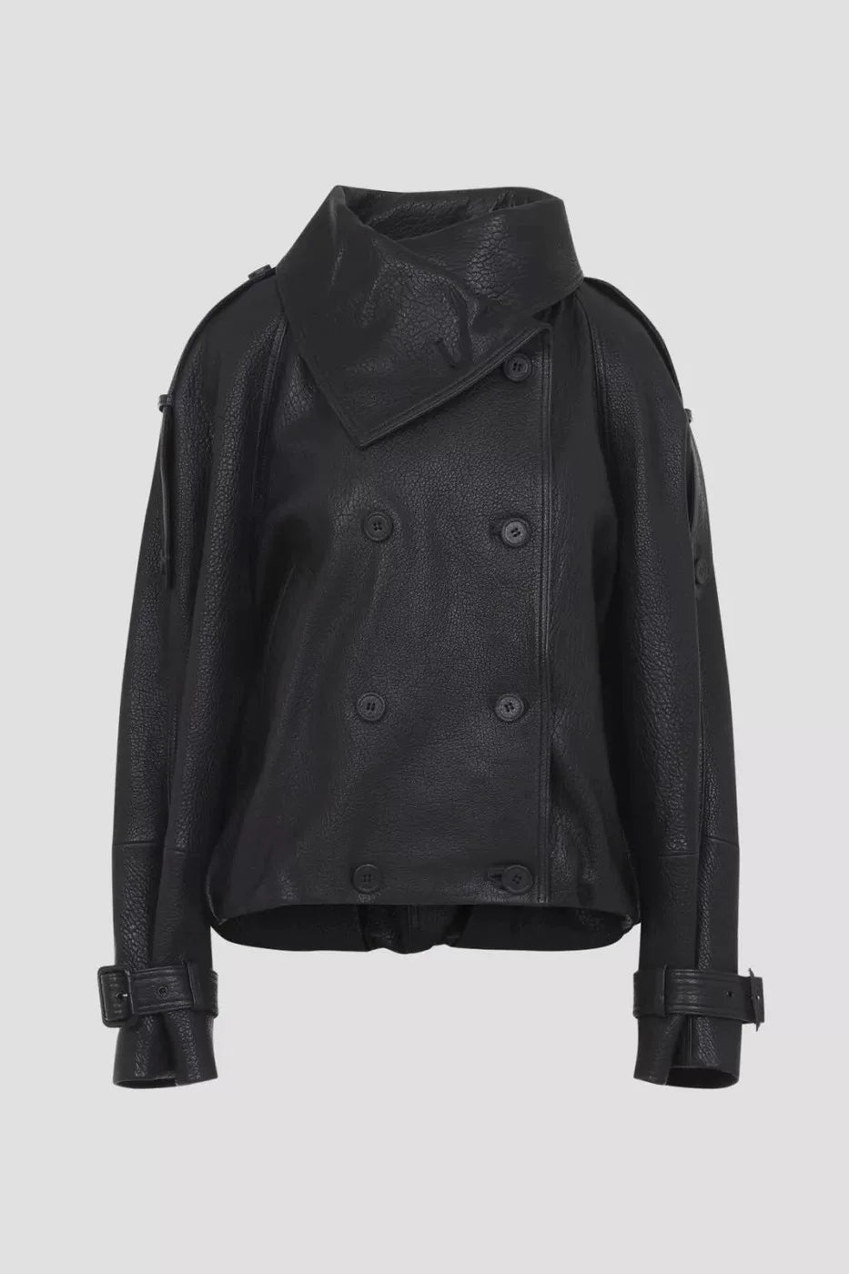 Acne Studios Women's Leather Jacket in Black