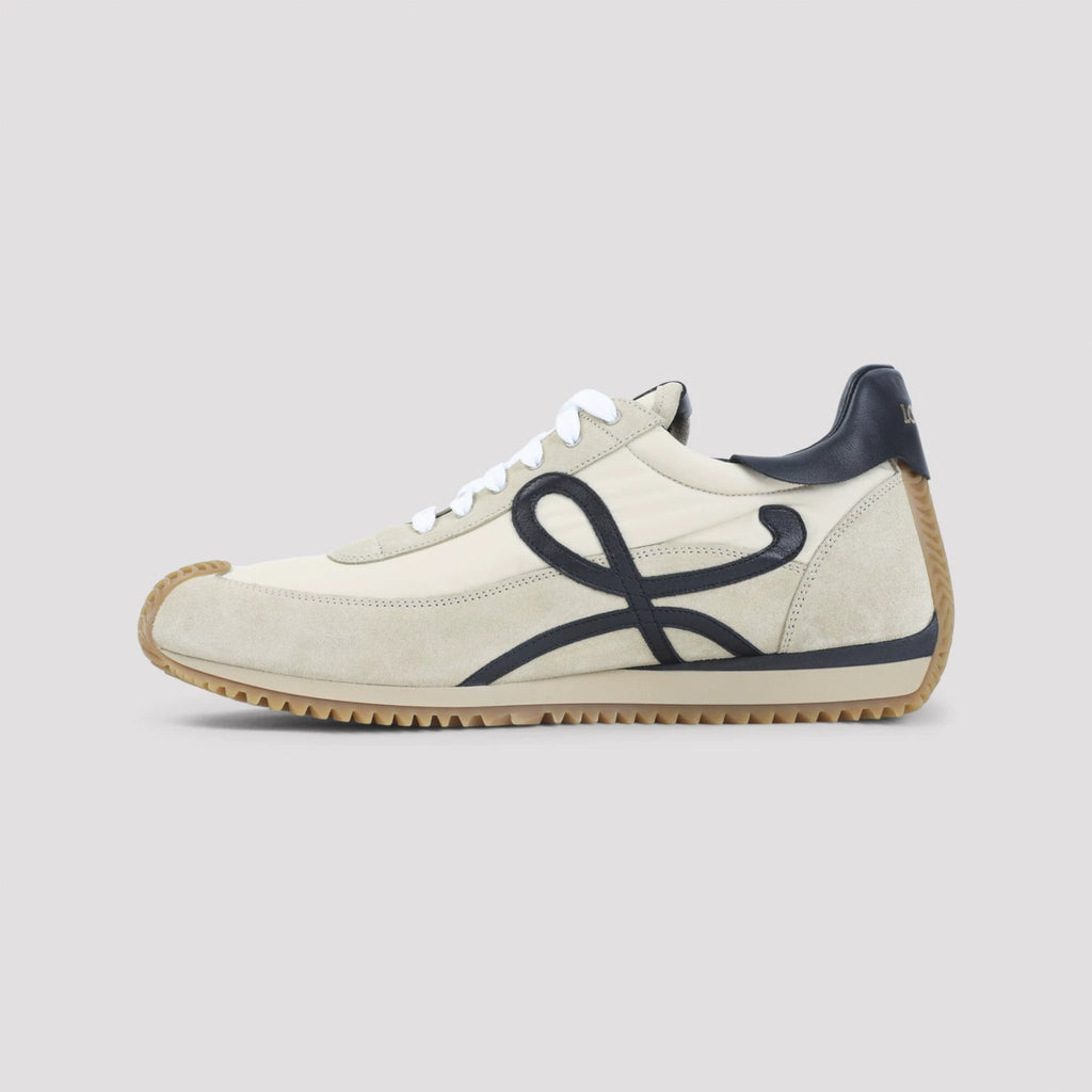 Loewe Men's Flow Runner 2 Sneakers in Beige