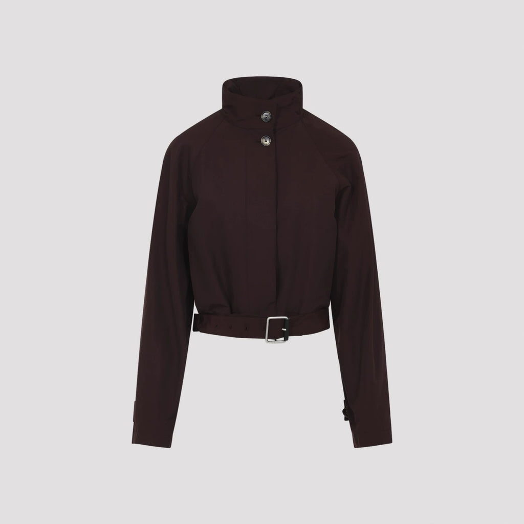 Loewe Women's Trench Coat in Burgundy