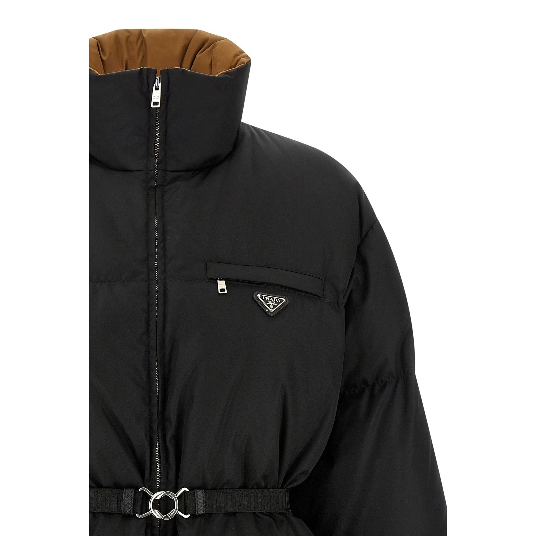 Prada Women's Maxi Down Jacket in Black