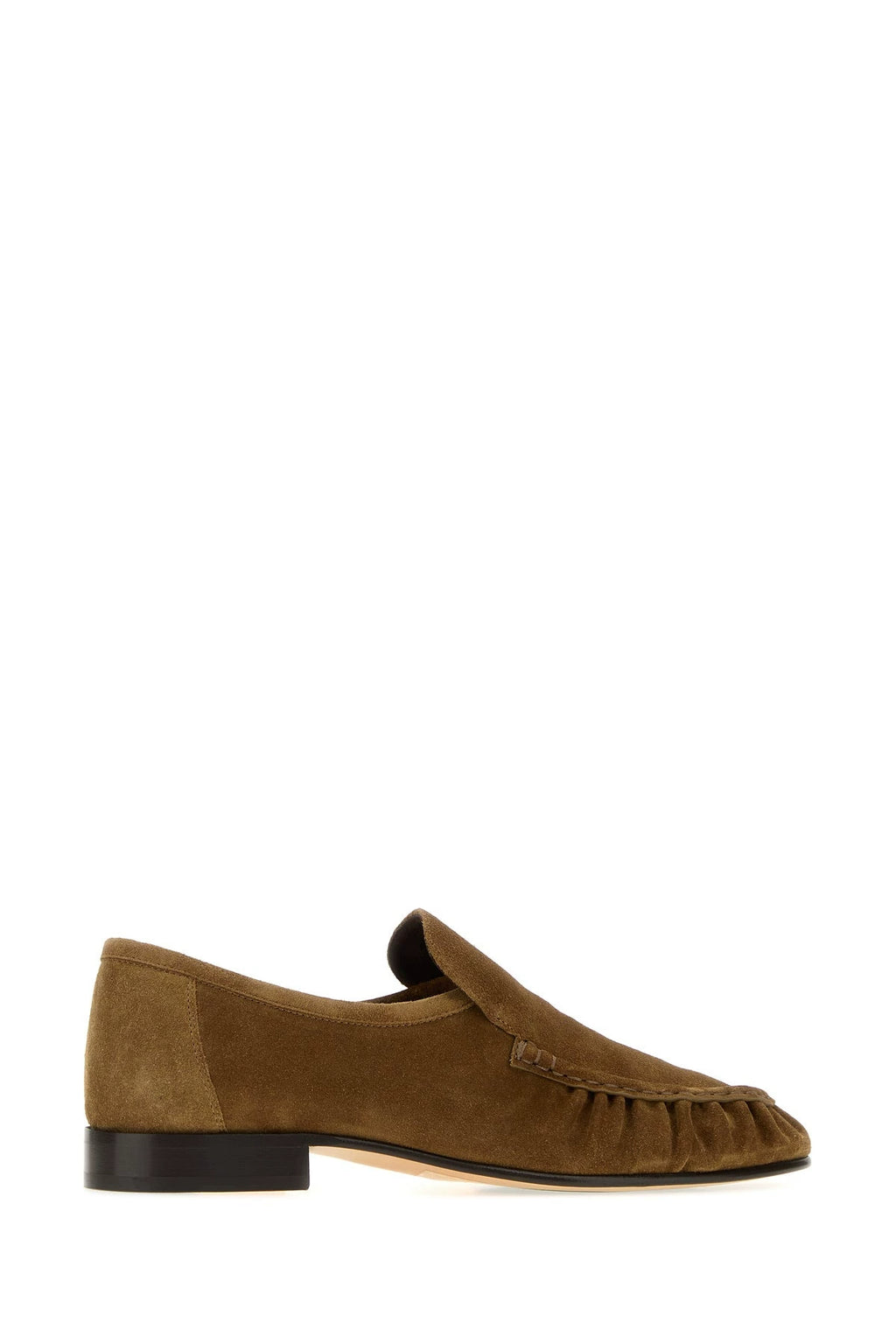 The Row Men's Two Loafers in Brown