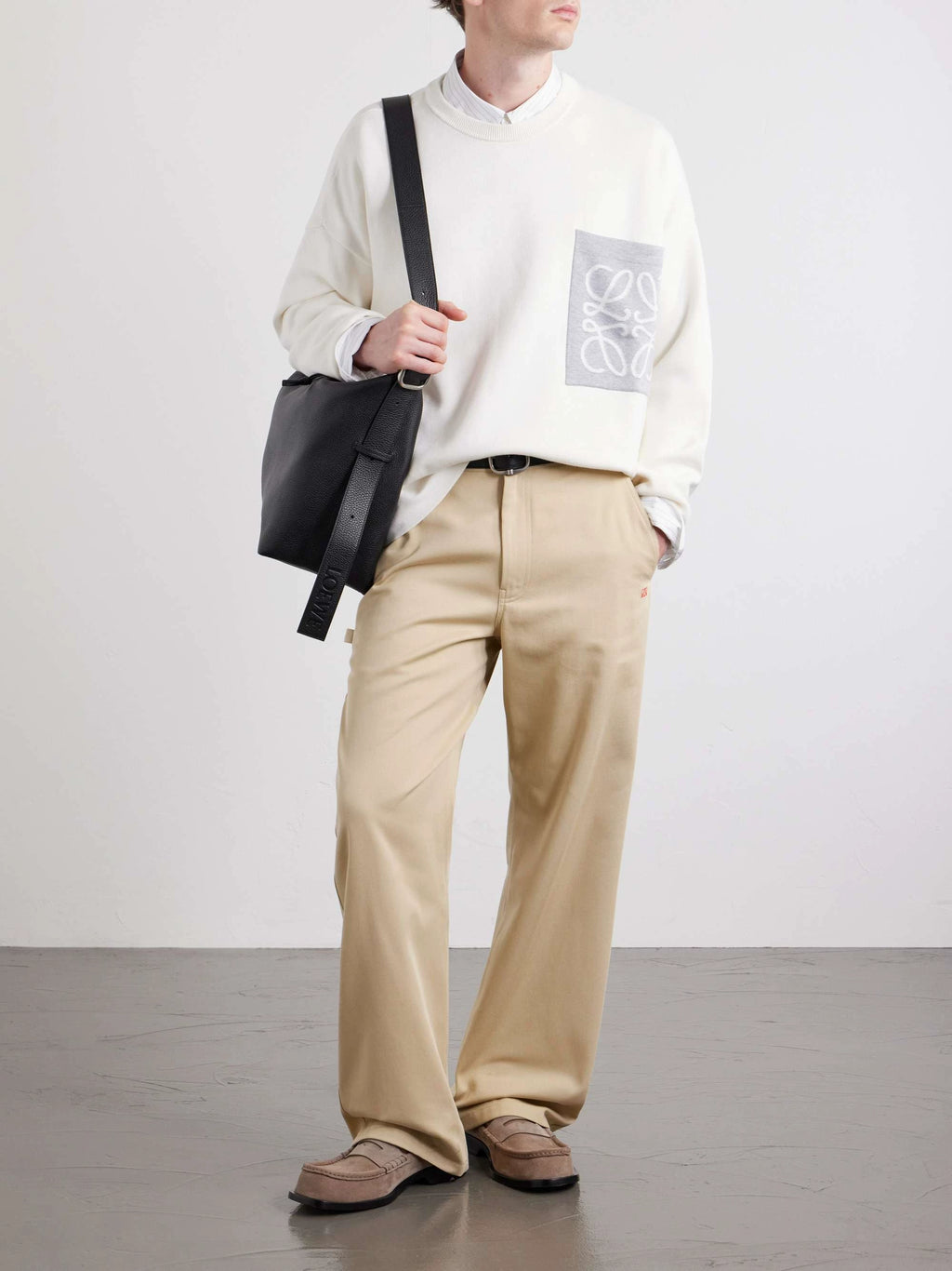 Loewe Men's Loop Hobo Large Bag