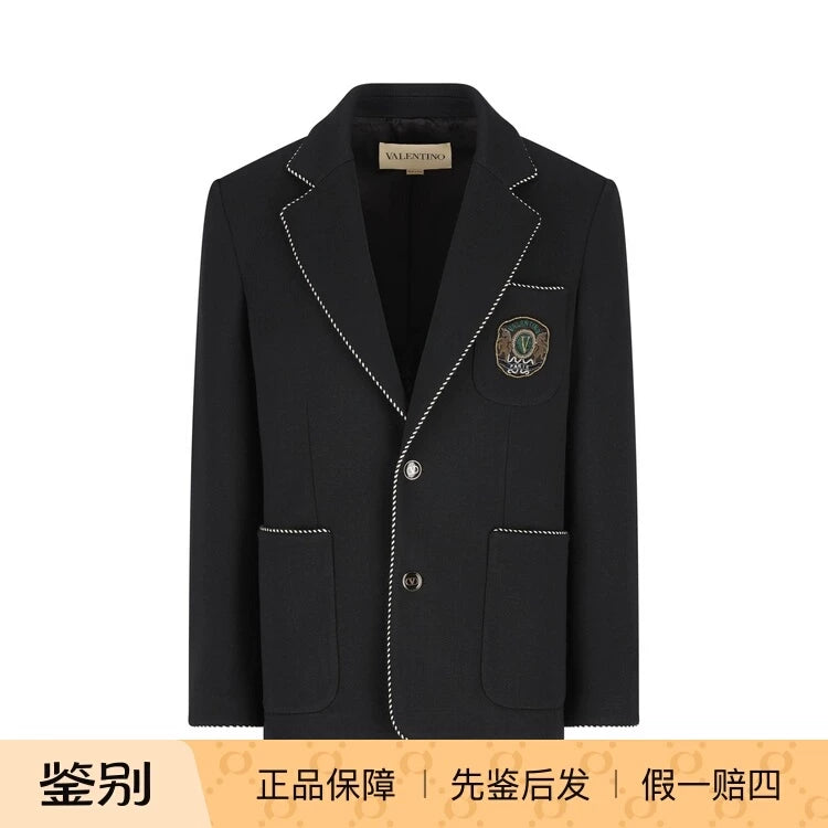 Valentino Men's Jacket in Black