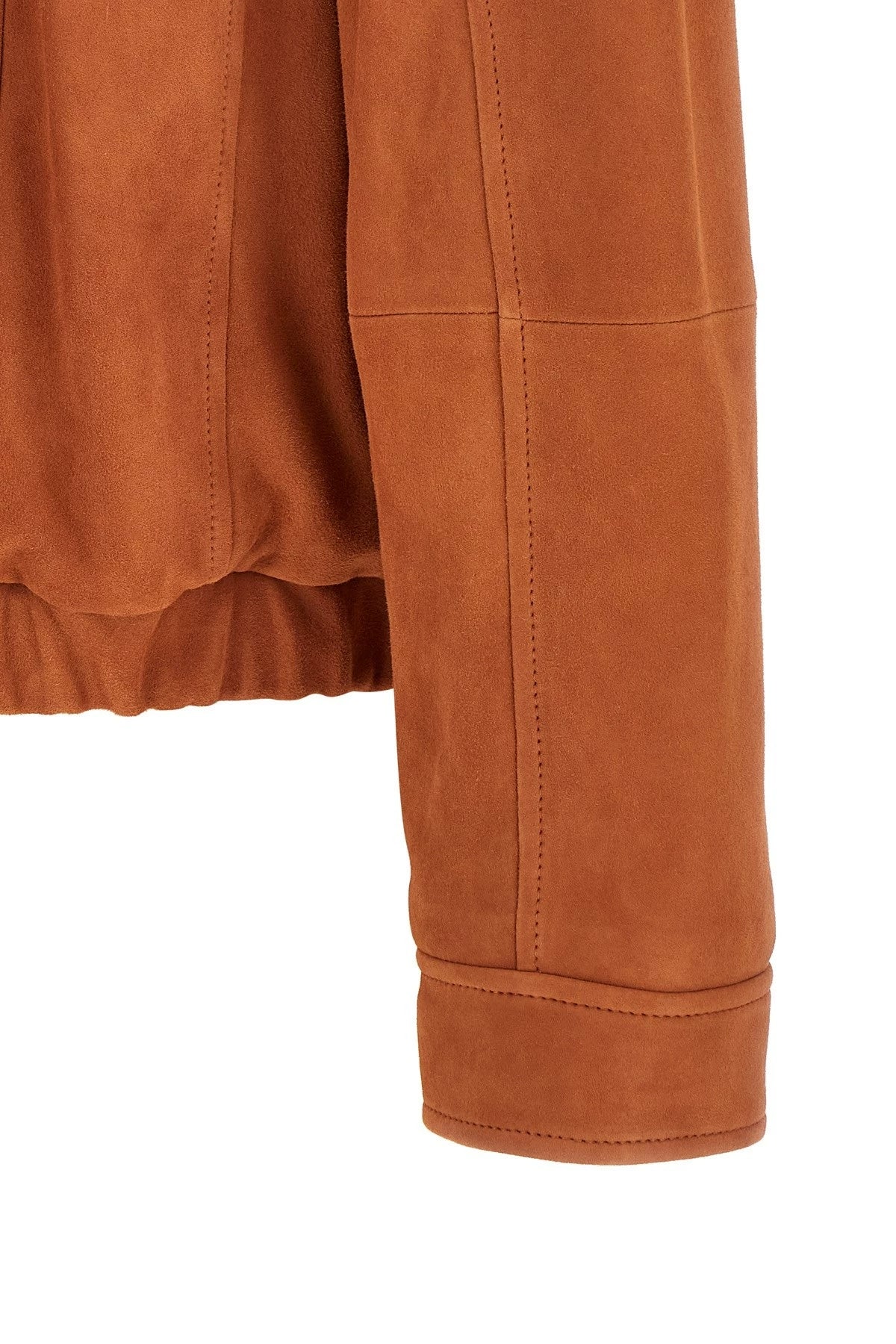 Brunello Cucinelli Men's Leather Jacket