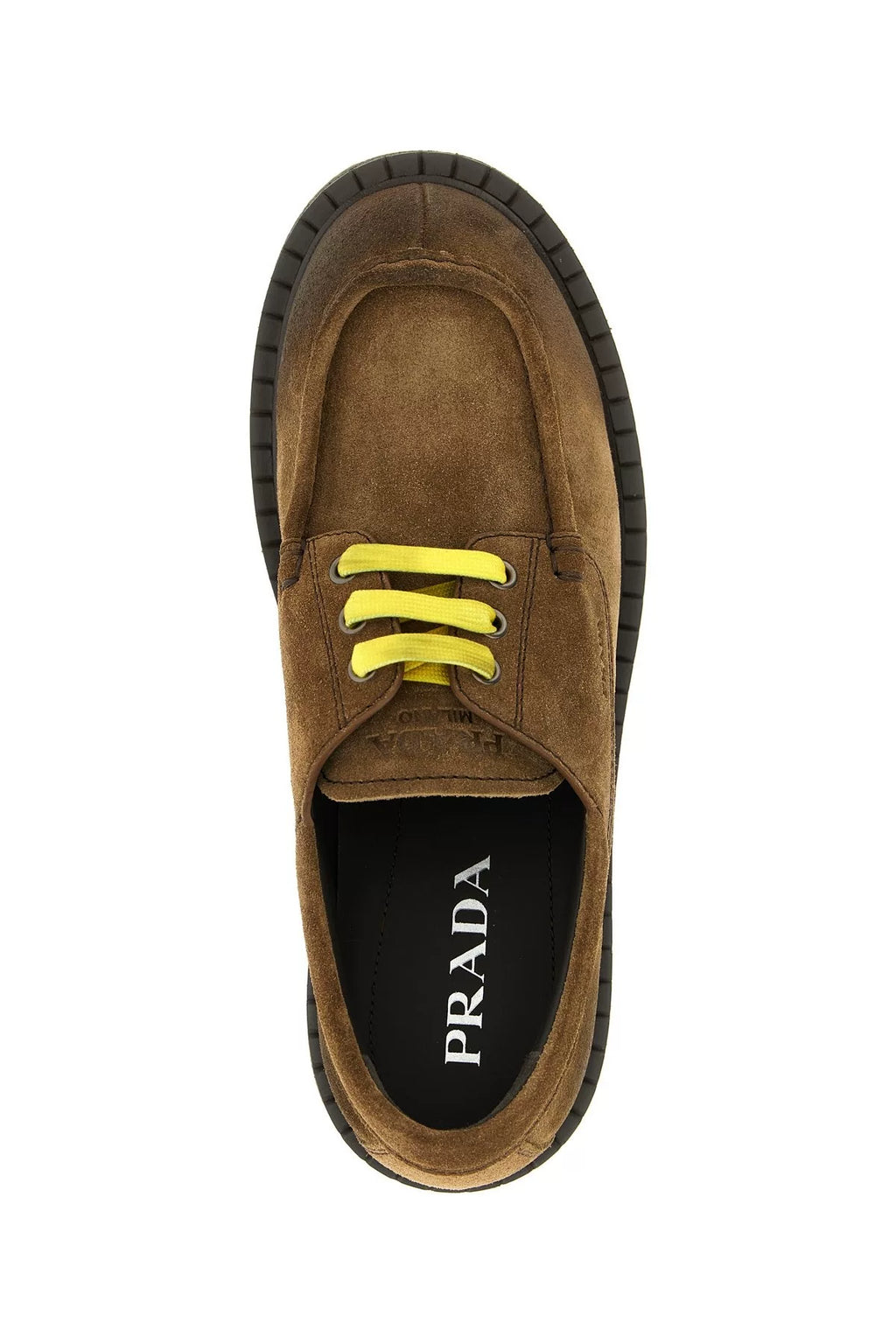 Prada Men's Loafers in Brown
