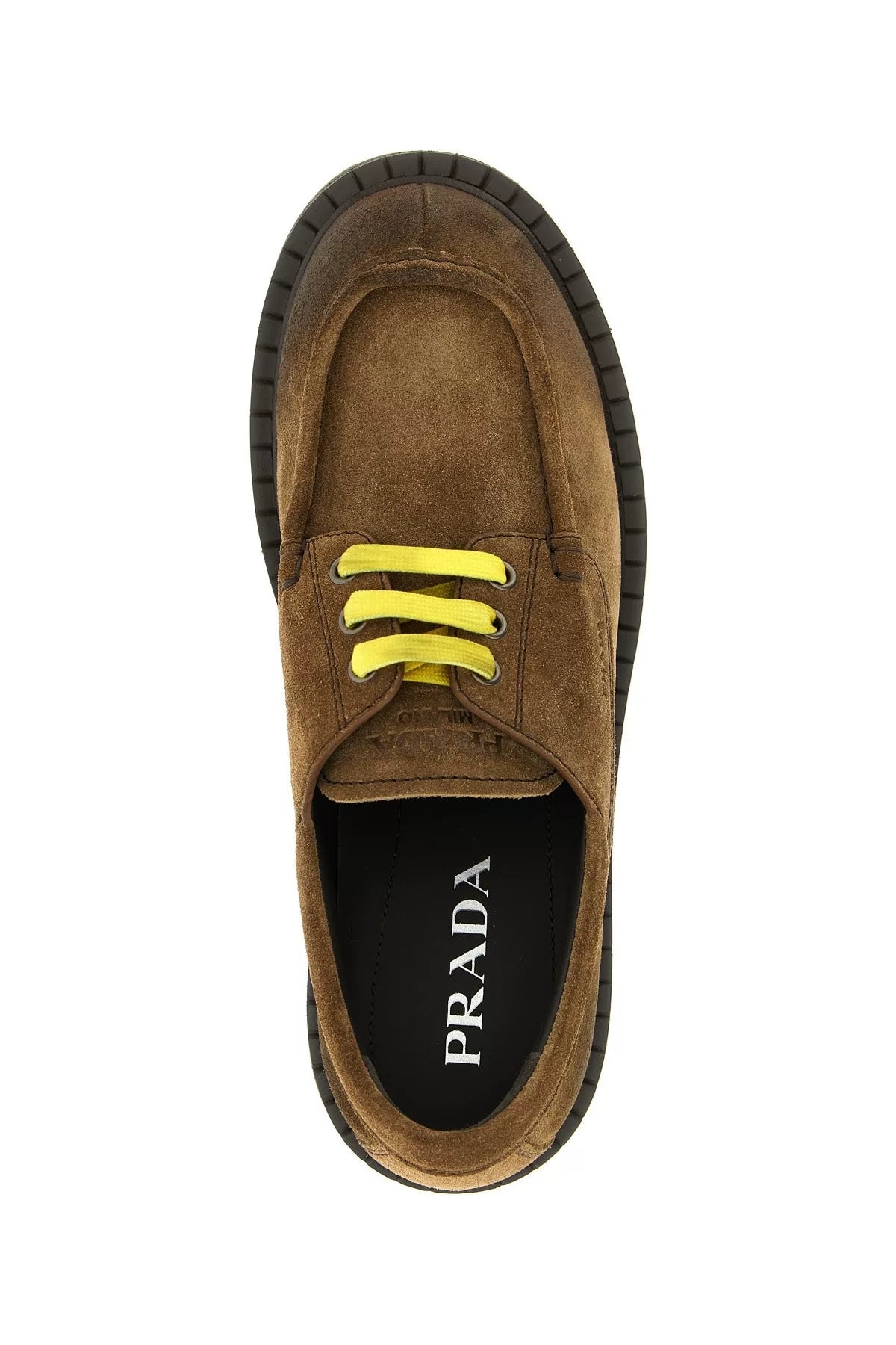 Prada Men's Loafers in Brown