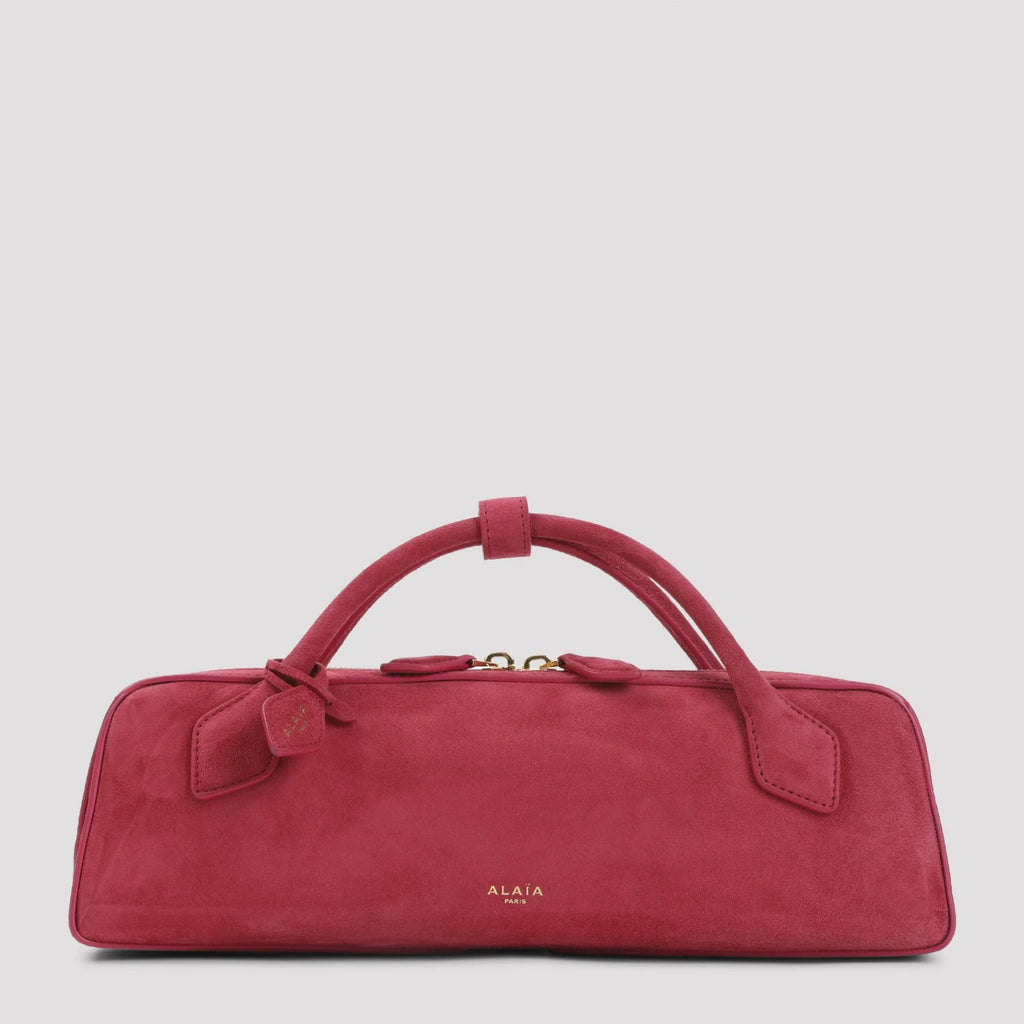 Alaia Women's Teckel Clutch Medium Handbag in Red