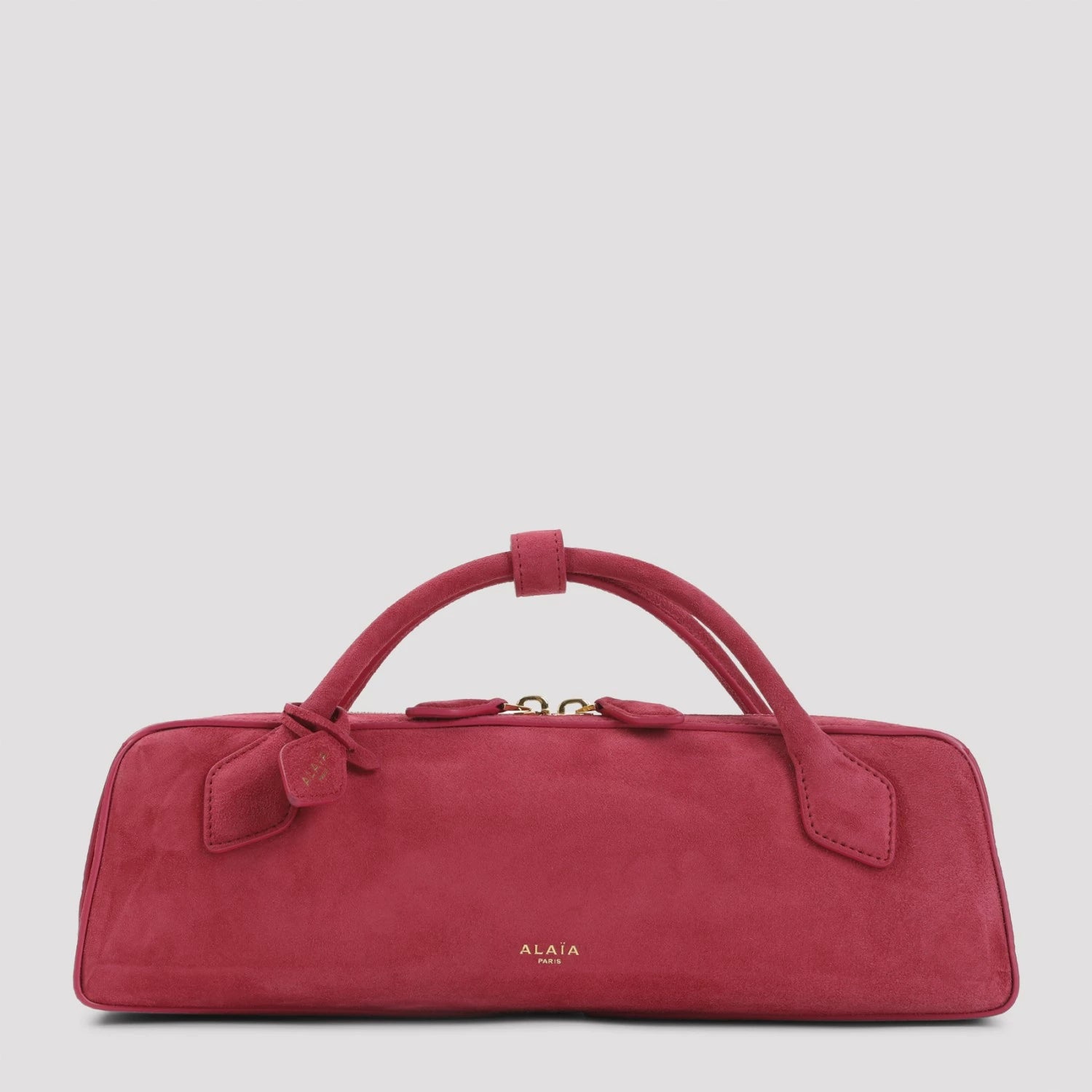 Alaia Women's Teckel Clutch Medium Handbag in Red